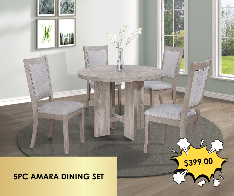 5PC AMARA DINING SET