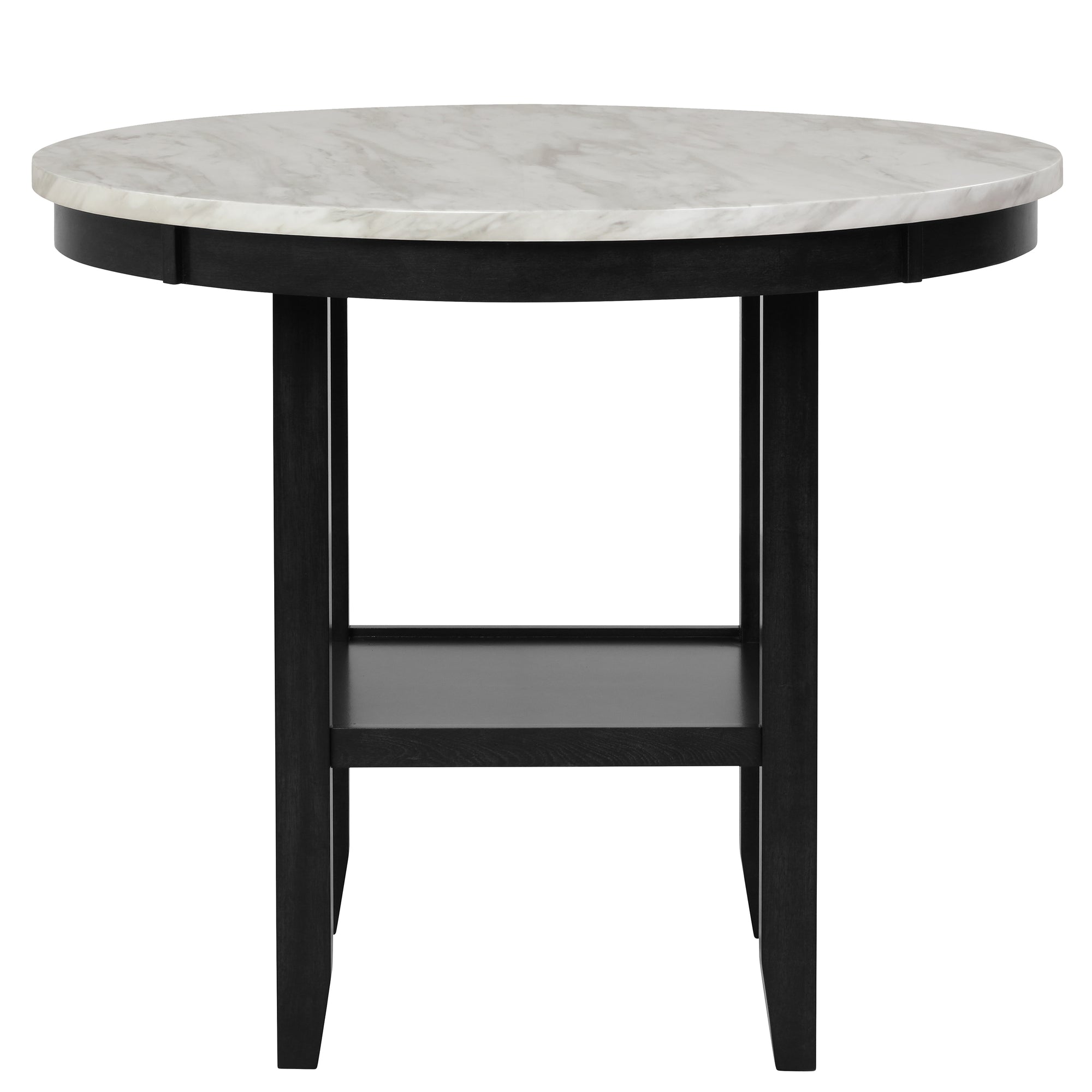 5PC LENA ROUND COUNTER HEIGHT TABLE