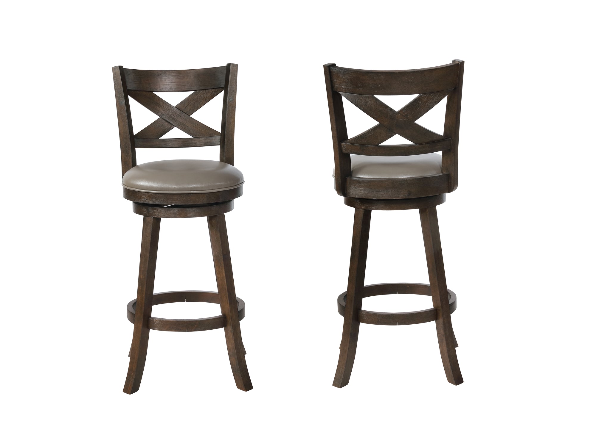 KIPPER SWIVEL STOOL DOVE K/D