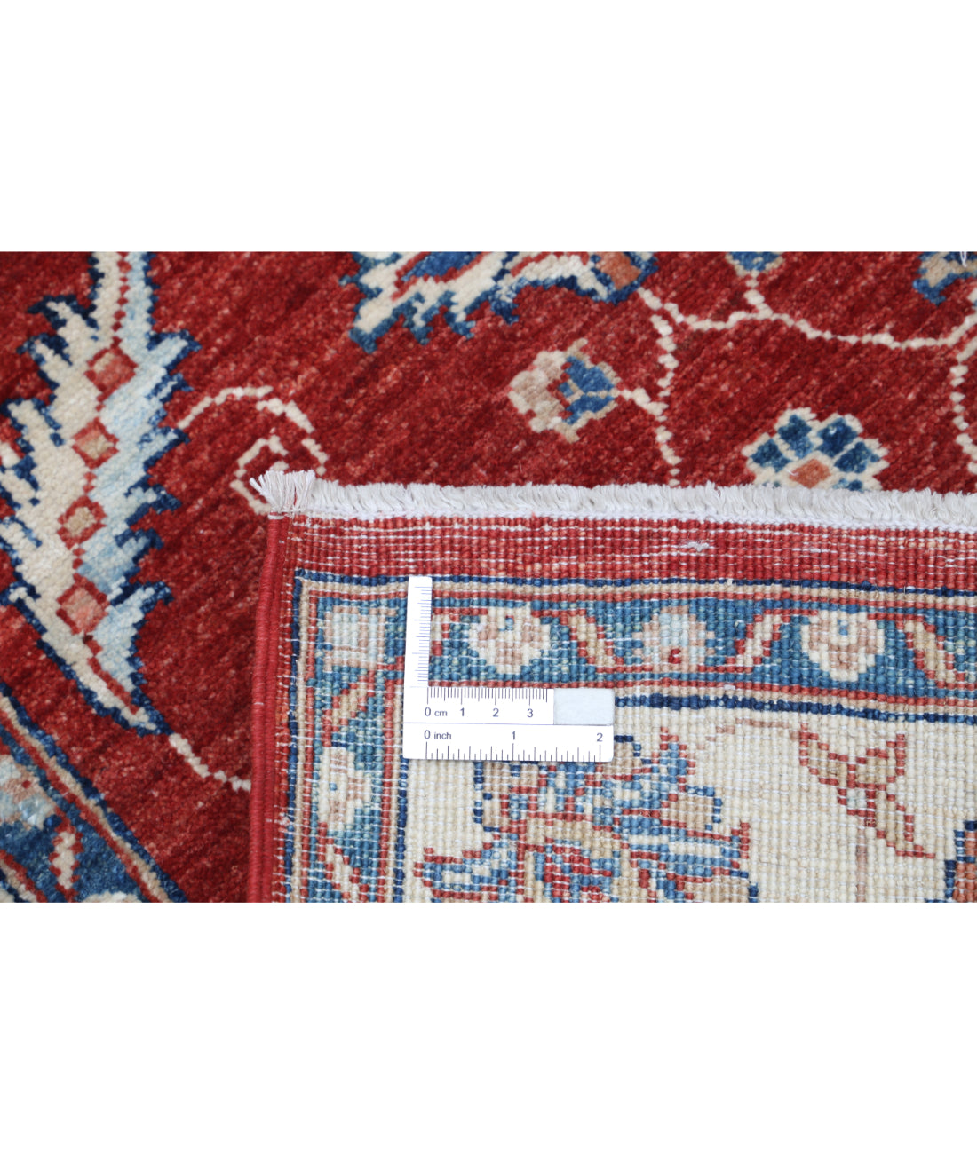 Hand Knotted Ziegler Farhan Wool Rug - 2'8'' x 3'10'' 2'8'' x 3'10'' (80 X 115) / Red / Ivory