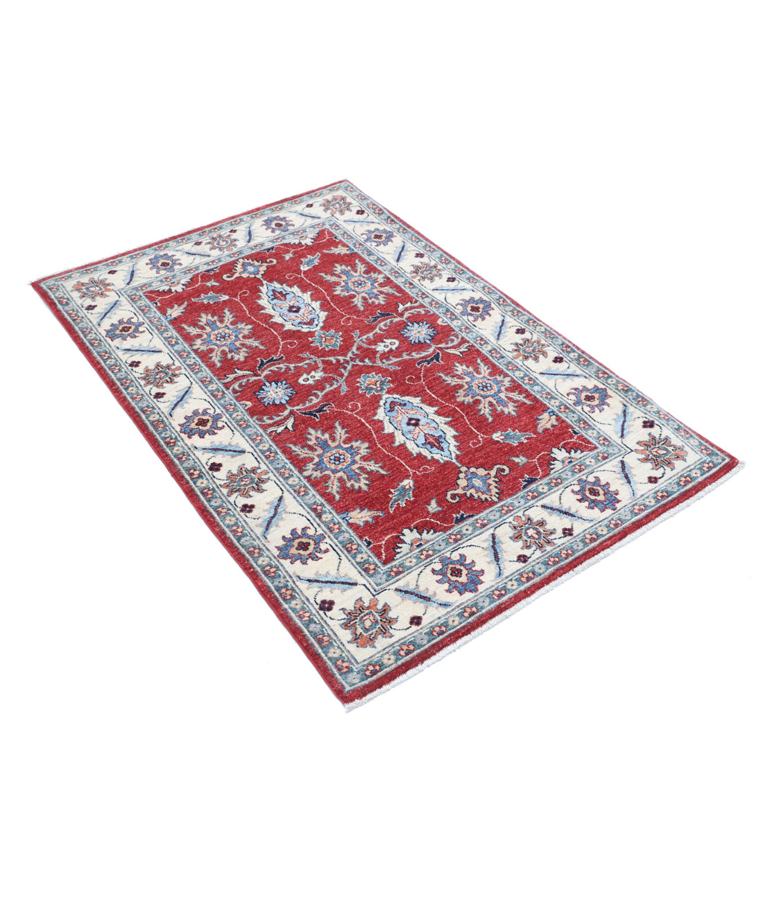 Hand Knotted Ziegler Farhan Wool Rug - 3'1'' x 4'8'' Arteverk Arteverk Rugs