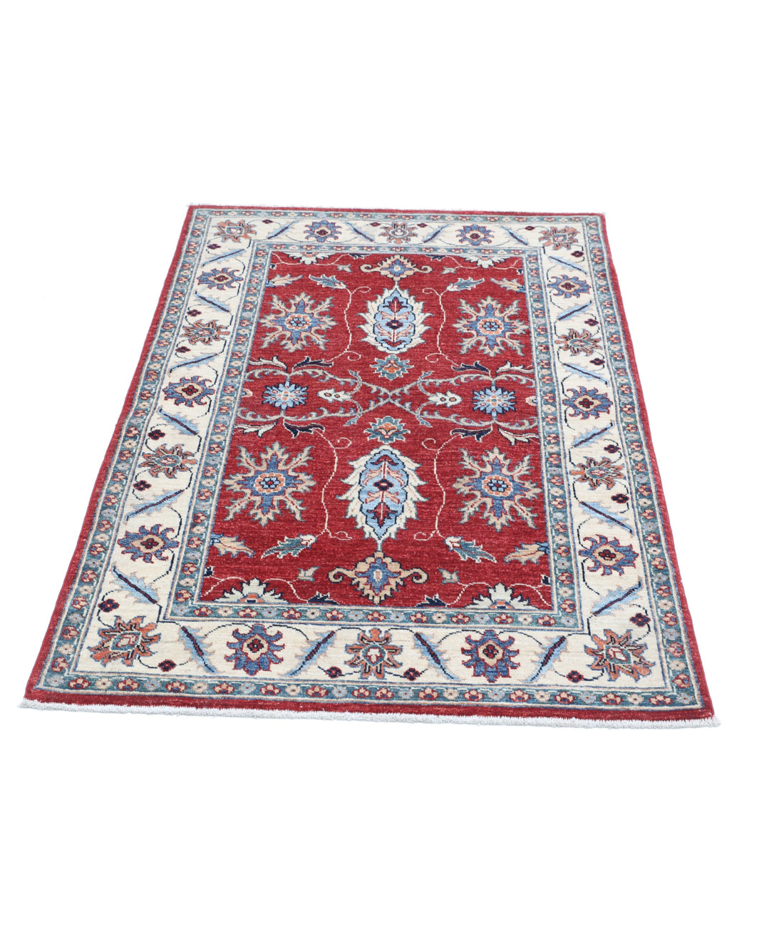 Hand Knotted Ziegler Farhan Wool Rug - 3'1'' x 4'8'' Arteverk Arteverk Rugs