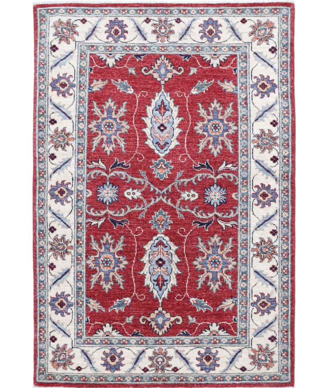 Hand Knotted Ziegler Farhan Wool Rug - 3&#39;1&#39;&#39; x 4&#39;8&#39;&#39; Arteverk Arteverk Rugs