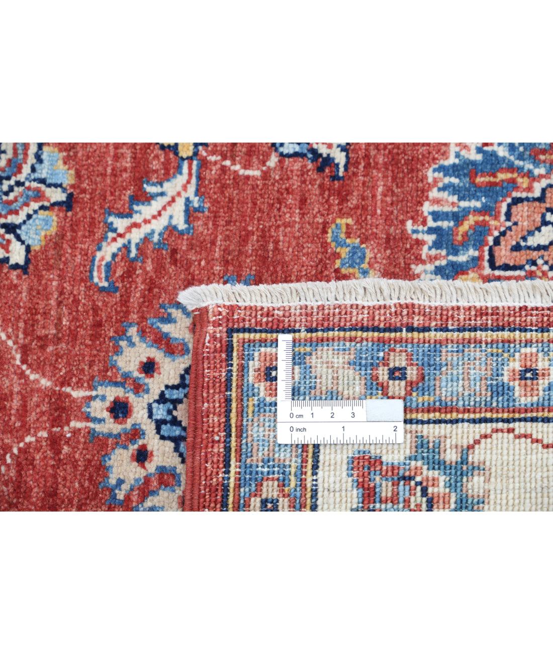 Hand Knotted Ziegler Farhan Wool Rug - 2'6'' x 4'0'' 2'6'' x 4'0'' (75 X 120) / Red / Ivory