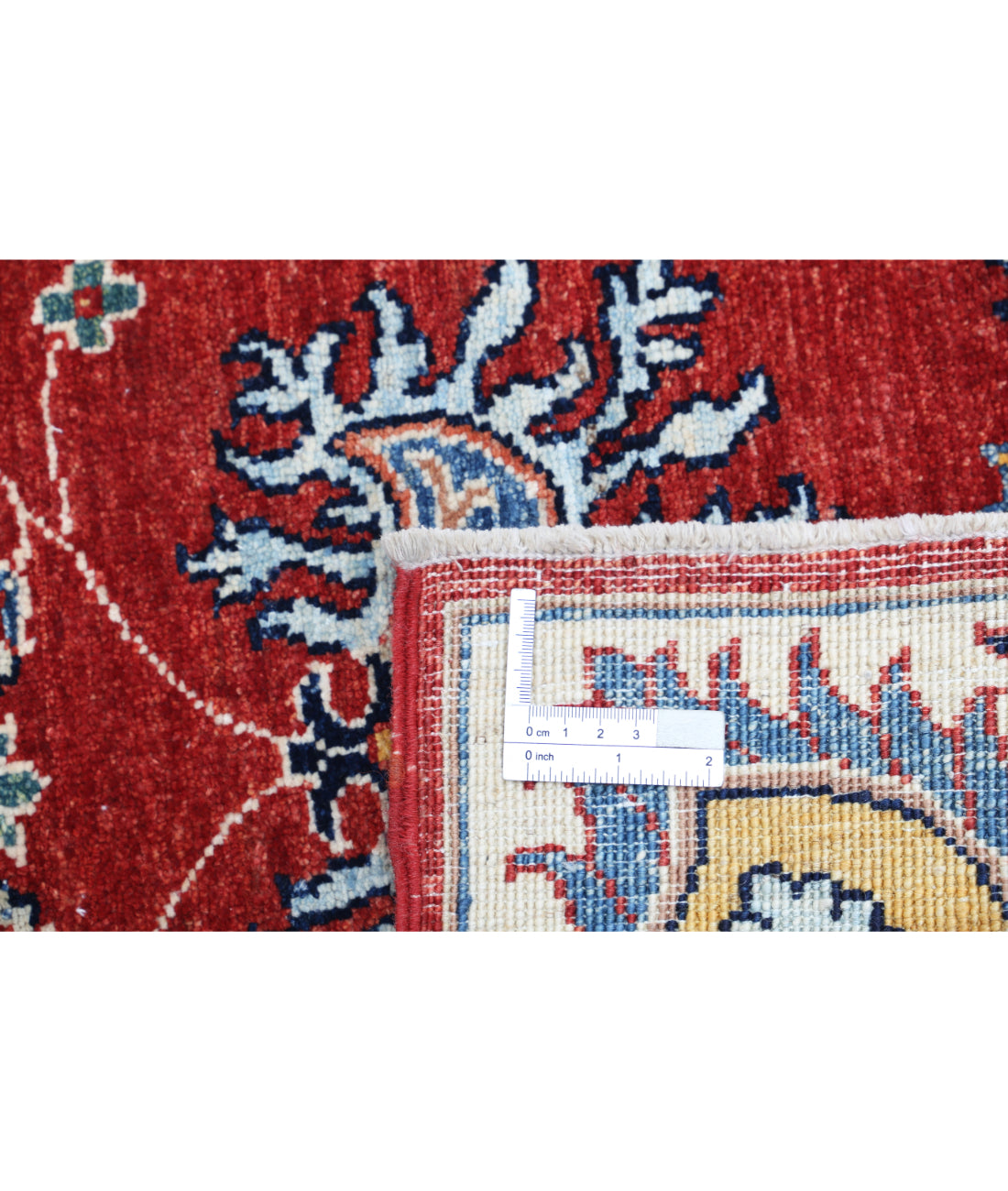 Hand Knotted Ziegler Farhan Wool Rug - 2'9'' x 3'10'' 2'9'' x 3'10'' (83 X 115) / Red / Ivory