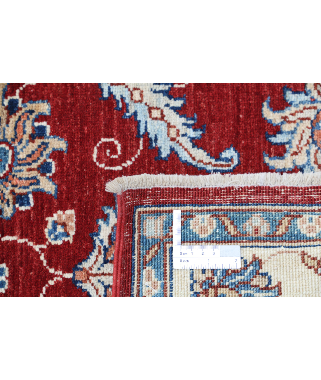 Hand Knotted Ziegler Farhan Wool Rug - 2'9'' x 4'0'' 2'9'' x 4'0'' (83 X 120) / Red / Ivory