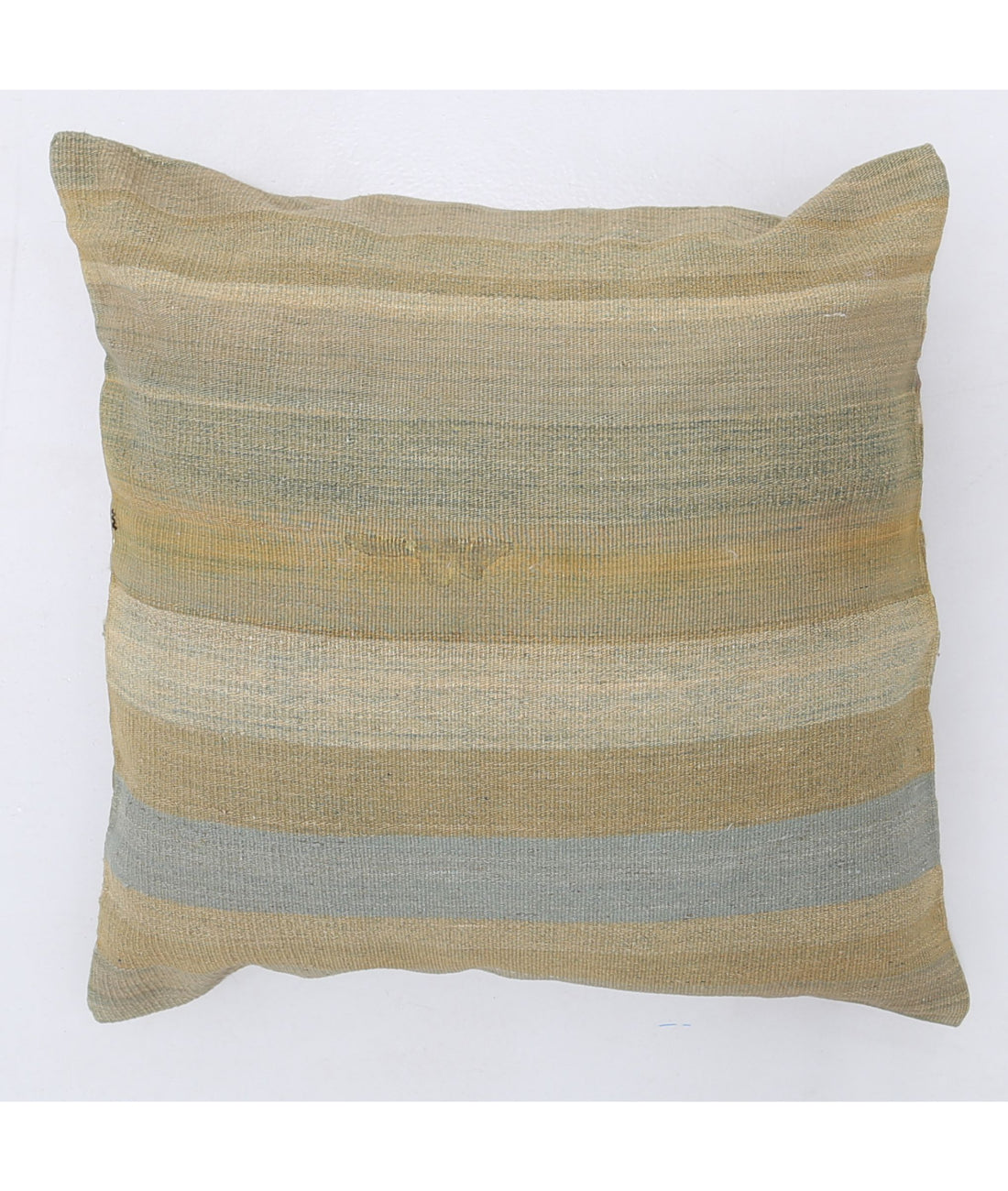 Hand Made Modern Stripe Wool &amp; Cotton Pillow - 2&#39;2&#39;&#39; x 2&#39;2&#39;&#39; 2&#39;2&#39;&#39; x 2&#39;2&#39;&#39; (65 X 65) / Multi / Multi