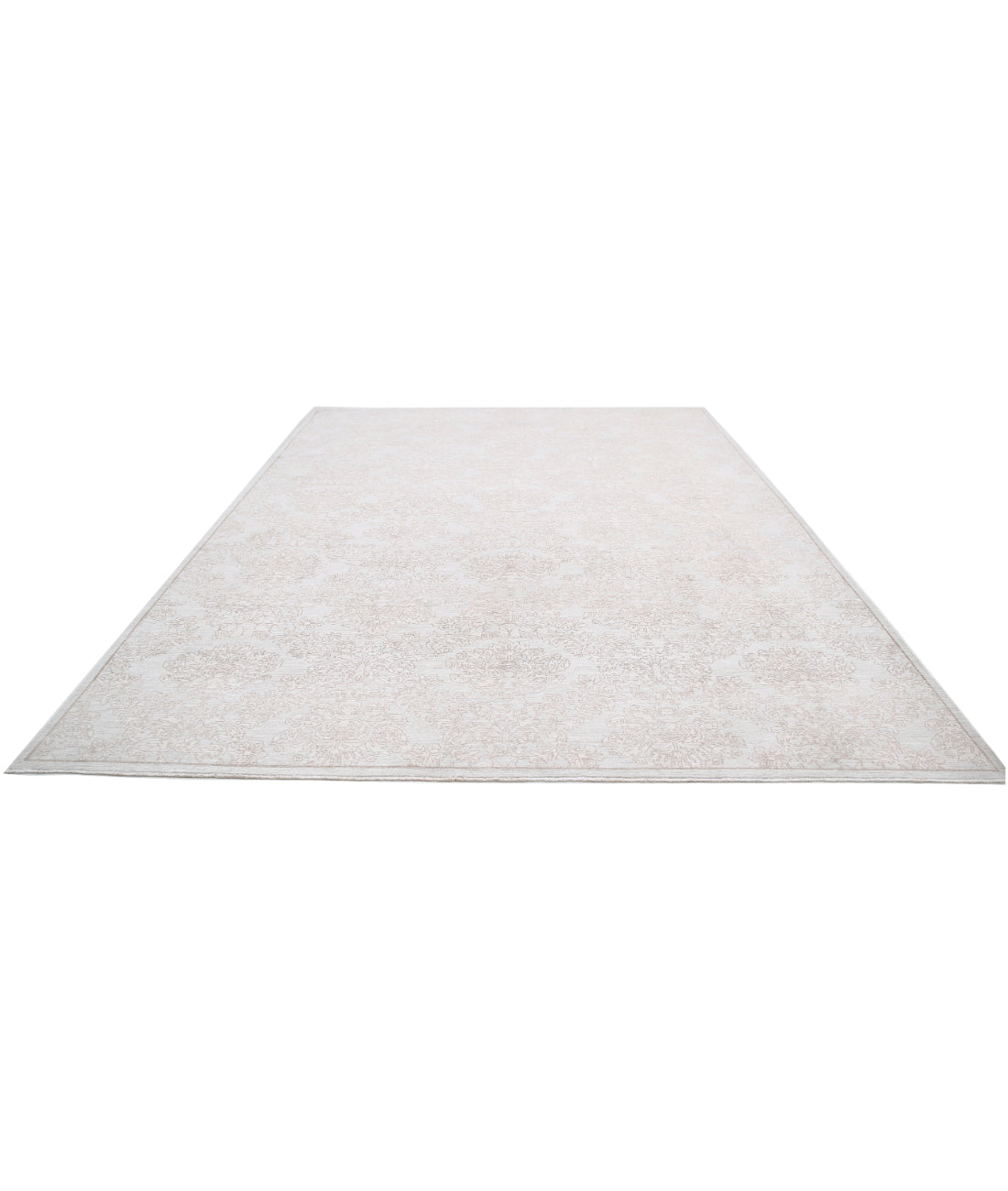 Hand Knotted Artemix Wool Rug - 9'9'' x 12'10'' 9'9'' x 12'10'' (293 X 385) / Grey / Taupe