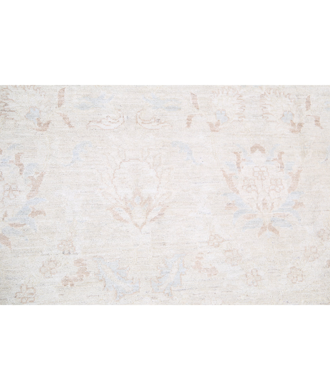 Hand Knotted Artemix Wool Rug - 6'2'' x 8'0'' 6'2'' x 8'0'' (185 X 240) / Ivory / Taupe