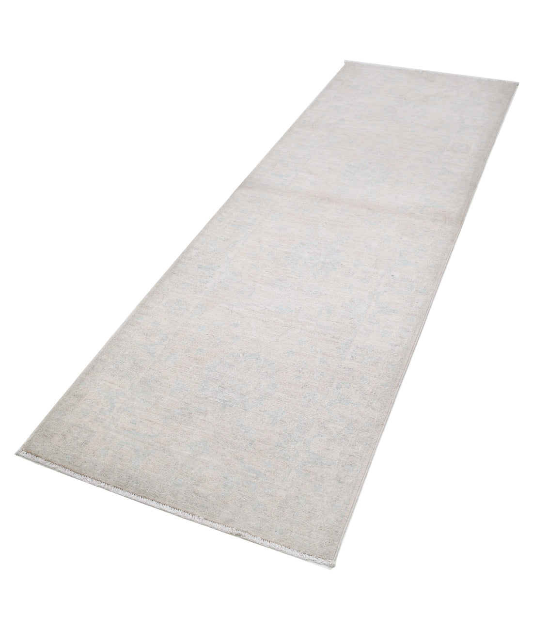 Hand Knotted Serenity Wool Rug - 2'8'' x 8'3'' 2'8'' x 8'3'' (80 X 248) / Brown / Ivory