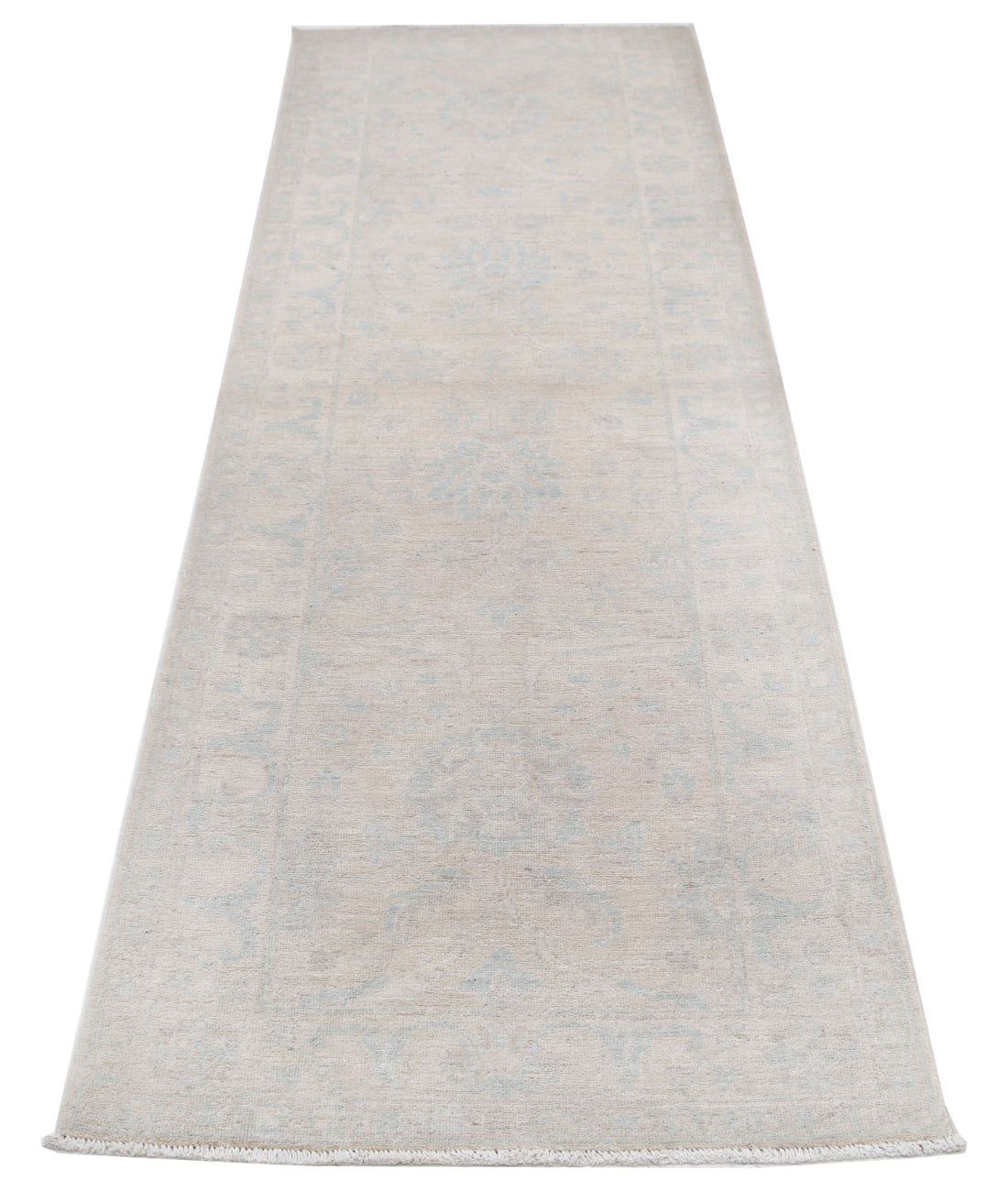 Hand Knotted Serenity Wool Rug - 2'8'' x 8'3'' 2'8'' x 8'3'' (80 X 248) / Brown / Ivory