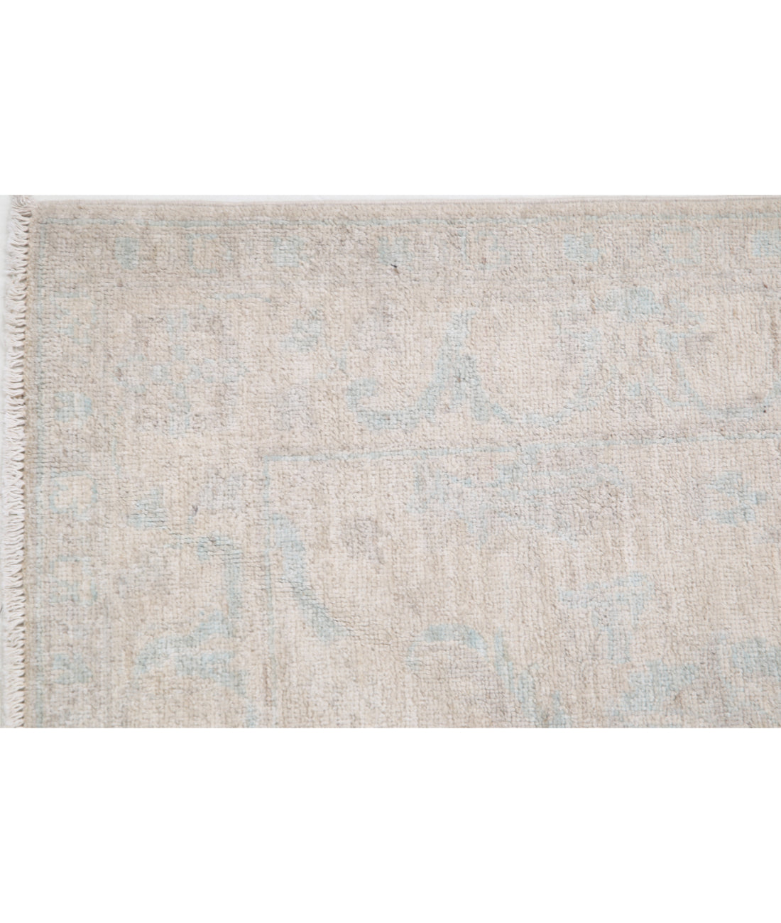 Hand Knotted Serenity Wool Rug - 2'8'' x 8'3'' 2'8'' x 8'3'' (80 X 248) / Brown / Ivory