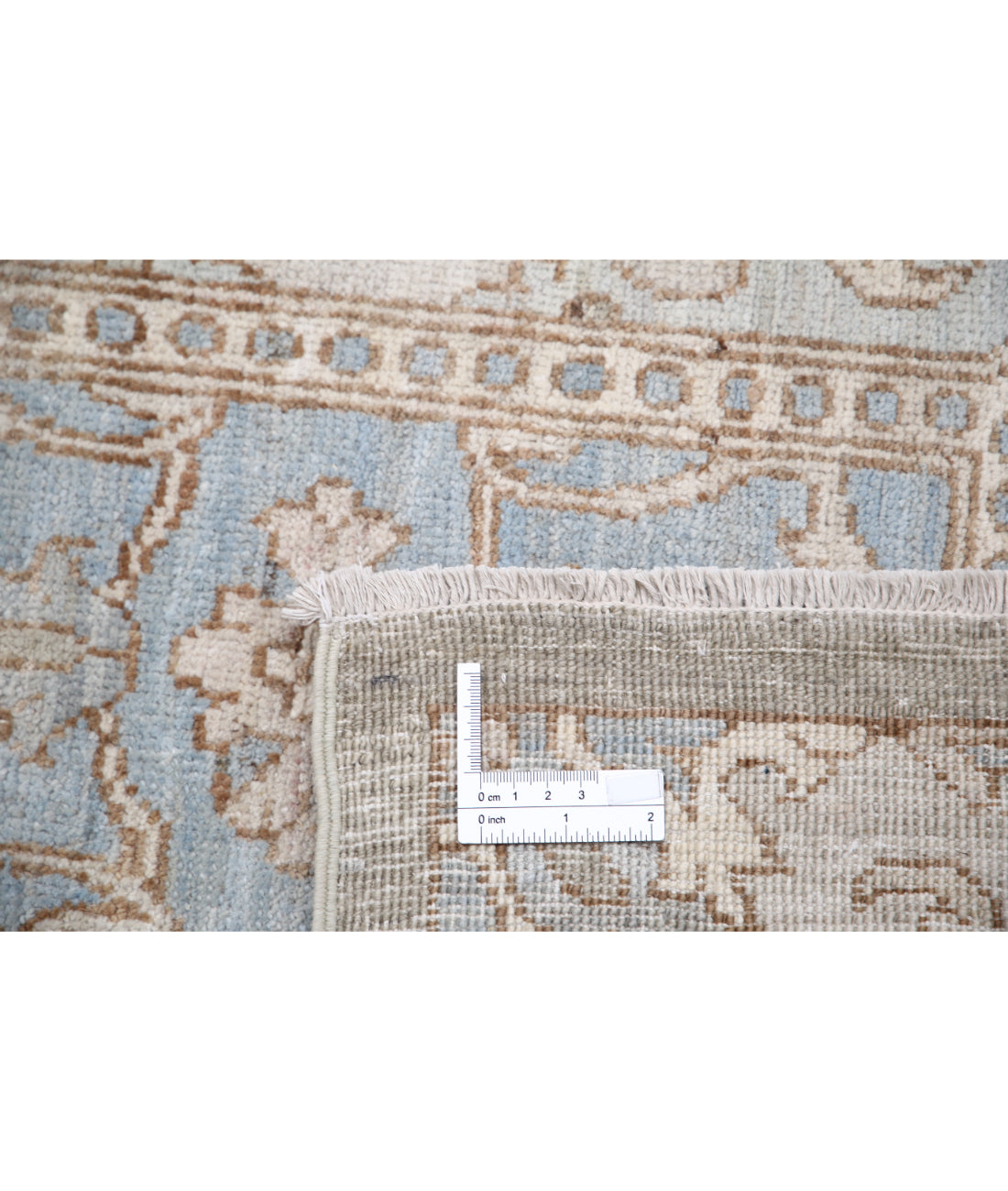 Hand Knotted Serenity Wool Rug - 7'8'' x 9'8'' 7'8'' x 9'8'' (230 X 290) / Green / N/A