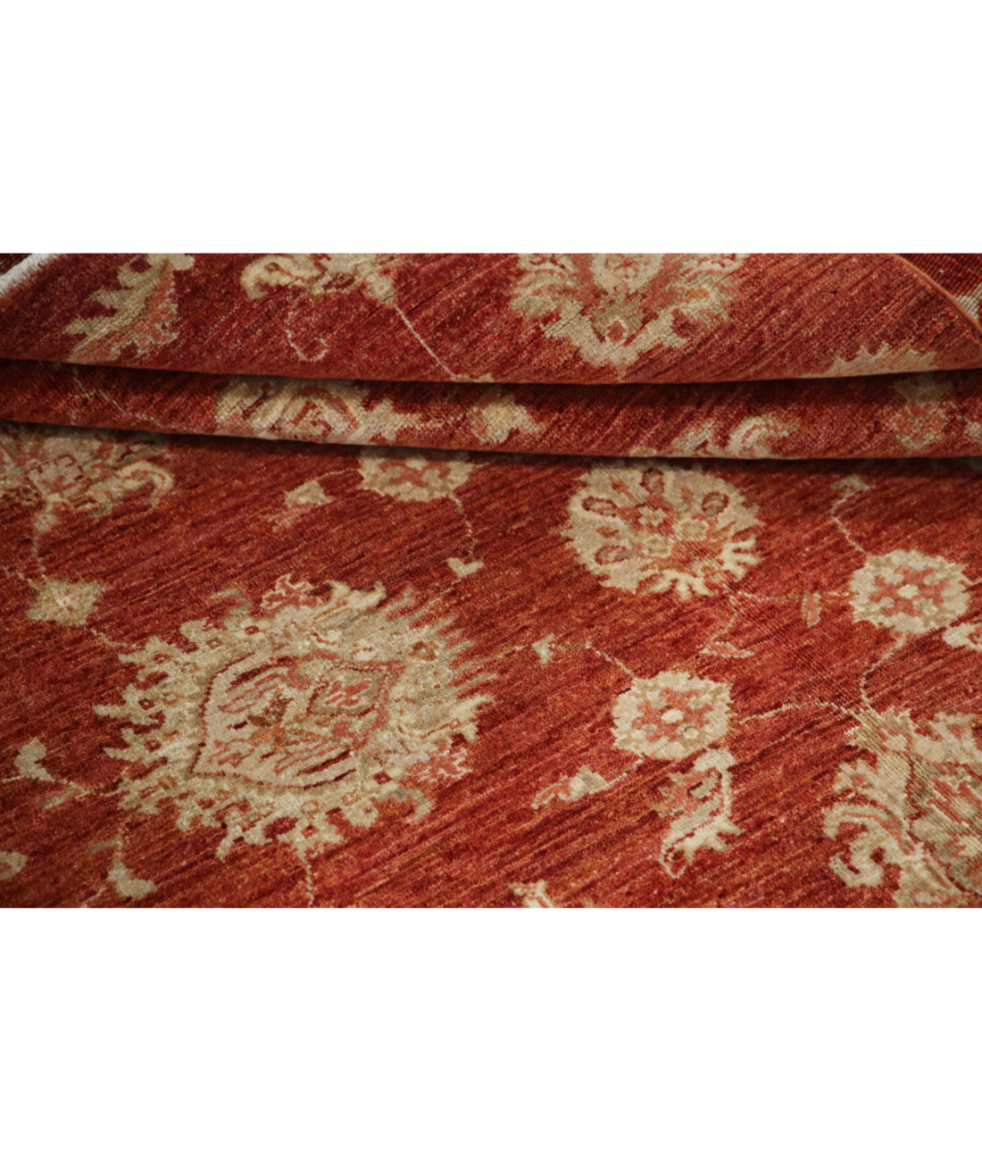 Hand Knotted Art & Craft Wool Rug - 4'10'' x 6'6'' 4'10'' x 6'6'' (145 X 195) / Red / Red