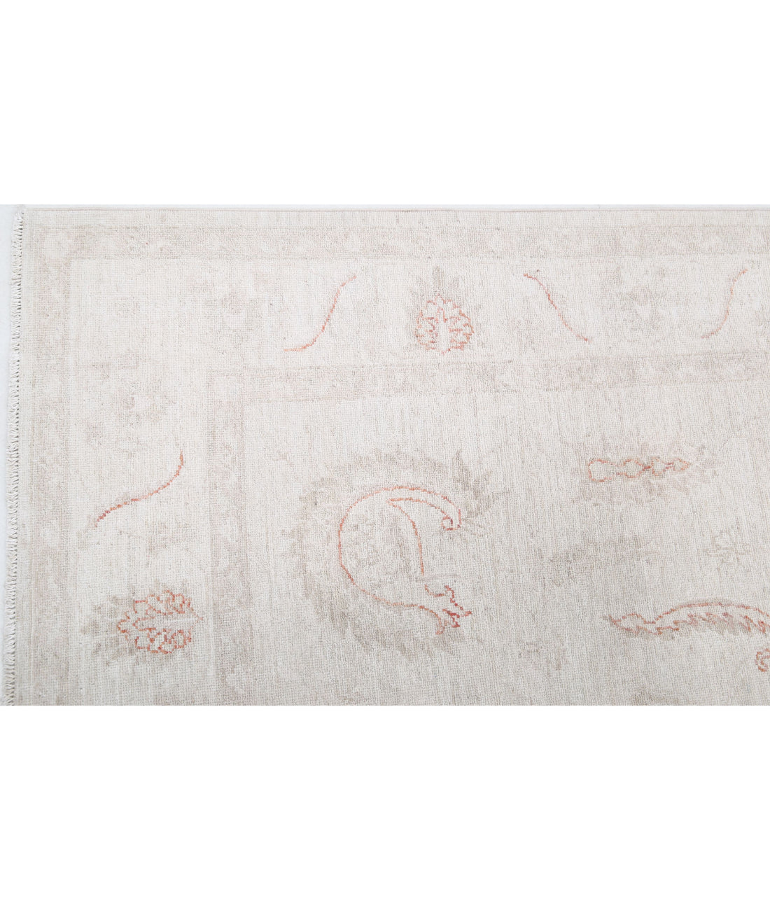 Hand Knotted Serenity Wool Rug - 4'11'' x 7'0'' 4'11'' x 7'0'' (148 X 210) / Ivory / Ivory