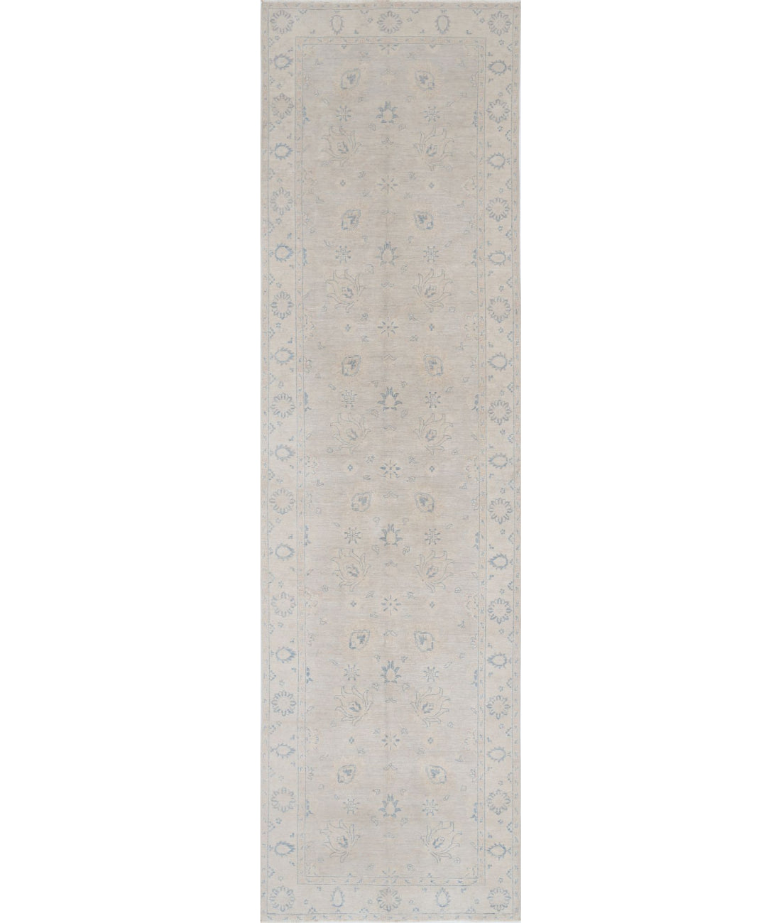 Hand Knotted Serenity Wool Rug - 3&#39;11&#39;&#39; x 13&#39;9&#39;&#39; 3&#39;11&#39;&#39; x 13&#39;9&#39;&#39; (118 X 413) / Brown / Ivory