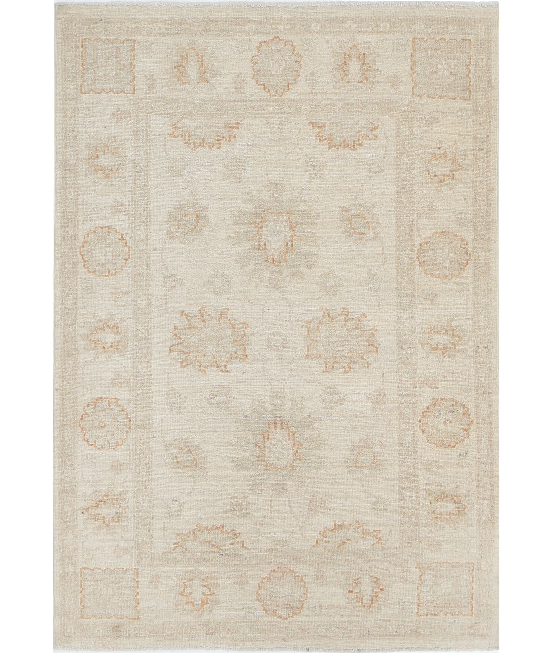 Hand Knotted Serenity Wool Rug - 2'10'' x 4'1'' 2'10'' x 4'1'' (85 X 123) / Ivory / Ivory