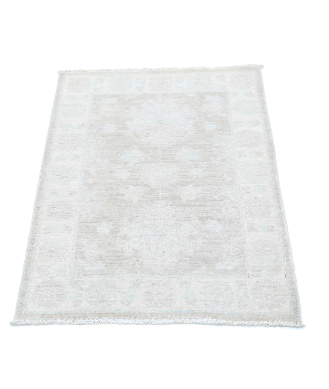 Hand Knotted Serenity Wool Rug - 2'2'' x 3'2'' 2'2'' x 3'2'' (65 X 95) / Brown / Ivory