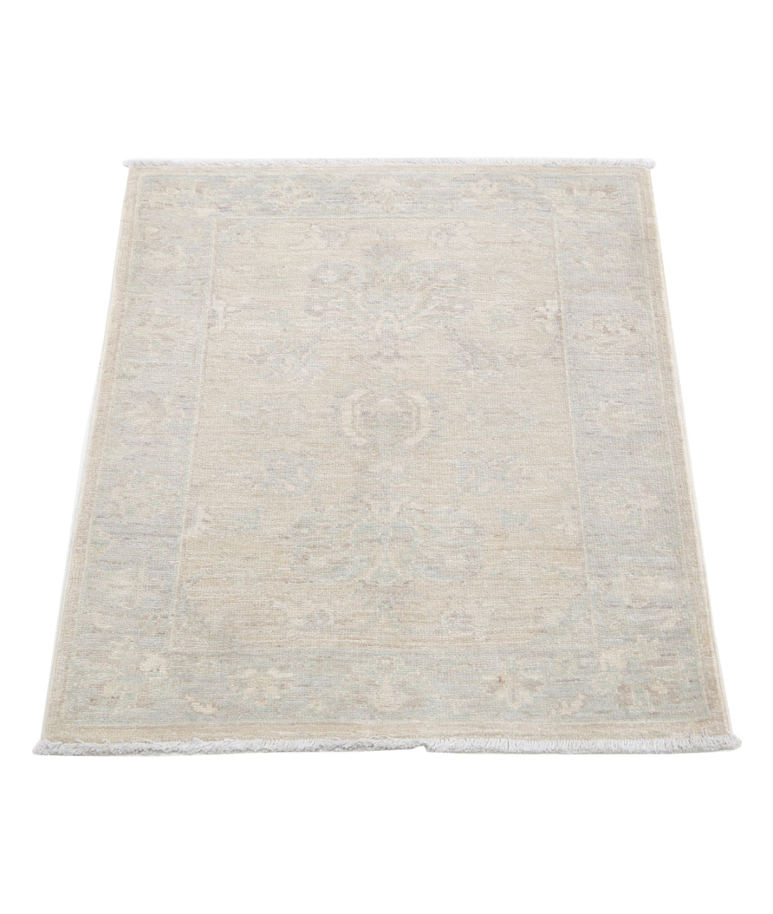 Hand Knotted Serenity Wool Rug - 2'3'' x 2'9'' 2'3'' x 2'9'' (68 X 83) / Brown / Grey