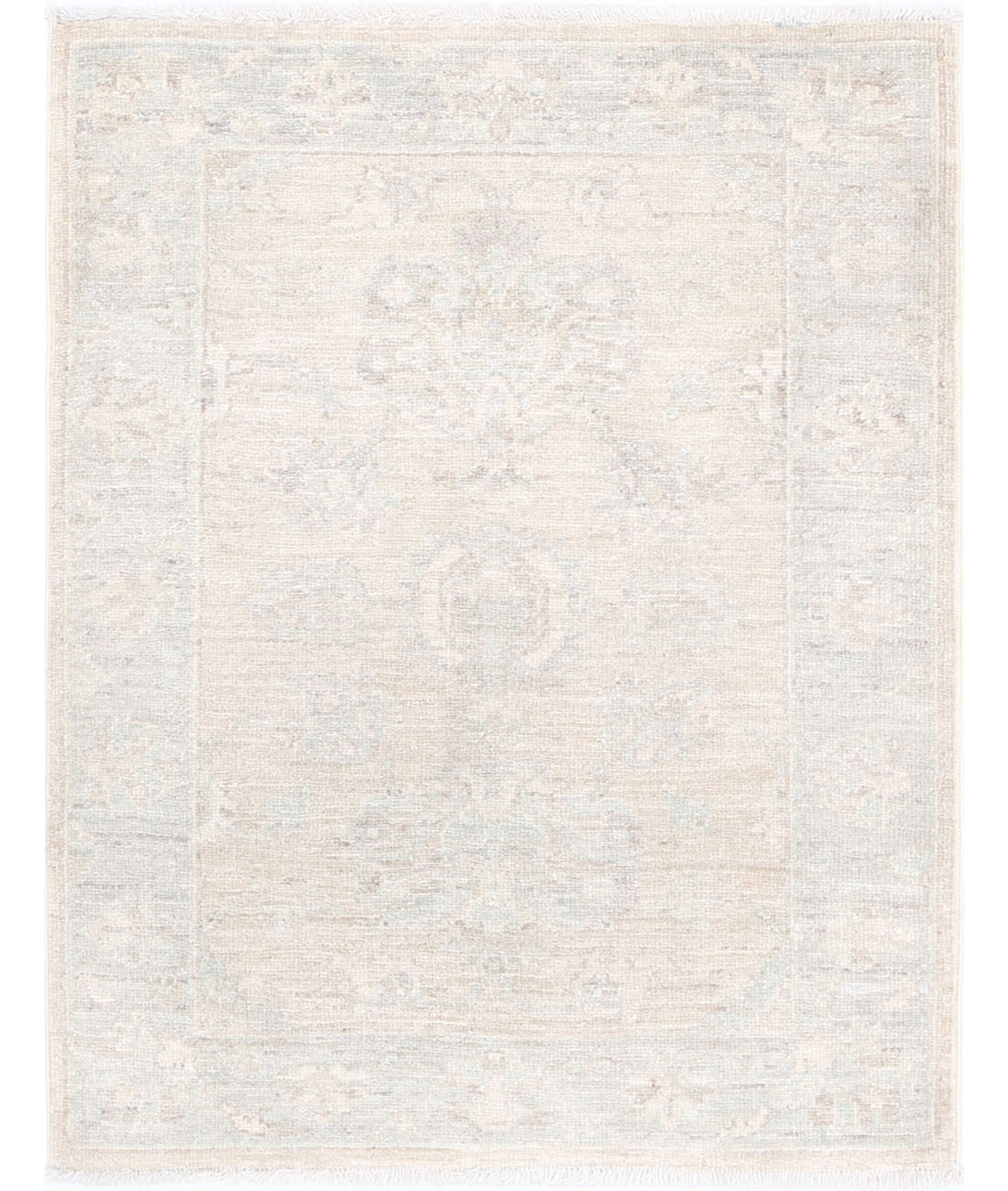 Hand Knotted Serenity Wool Rug - 2&#39;3&#39;&#39; x 2&#39;9&#39;&#39; 2&#39;3&#39;&#39; x 2&#39;9&#39;&#39; (68 X 83) / Brown / Grey