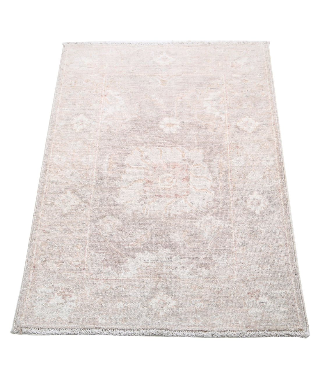 Hand Knotted Serenity Wool Rug - 1'11'' x 2'11'' 1'11'' x 2'11'' (58 X 88) / Brown / Brown