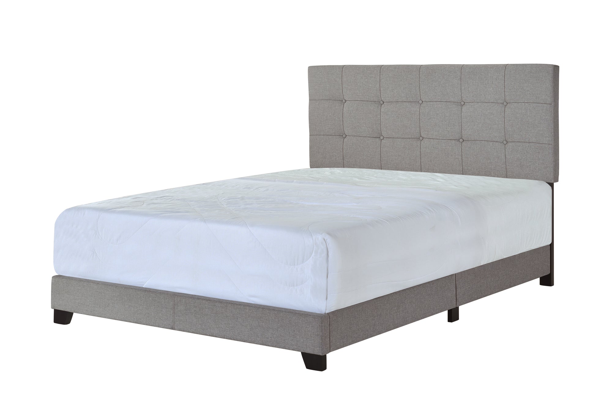 FLORENCE QUEEN BED - GREY