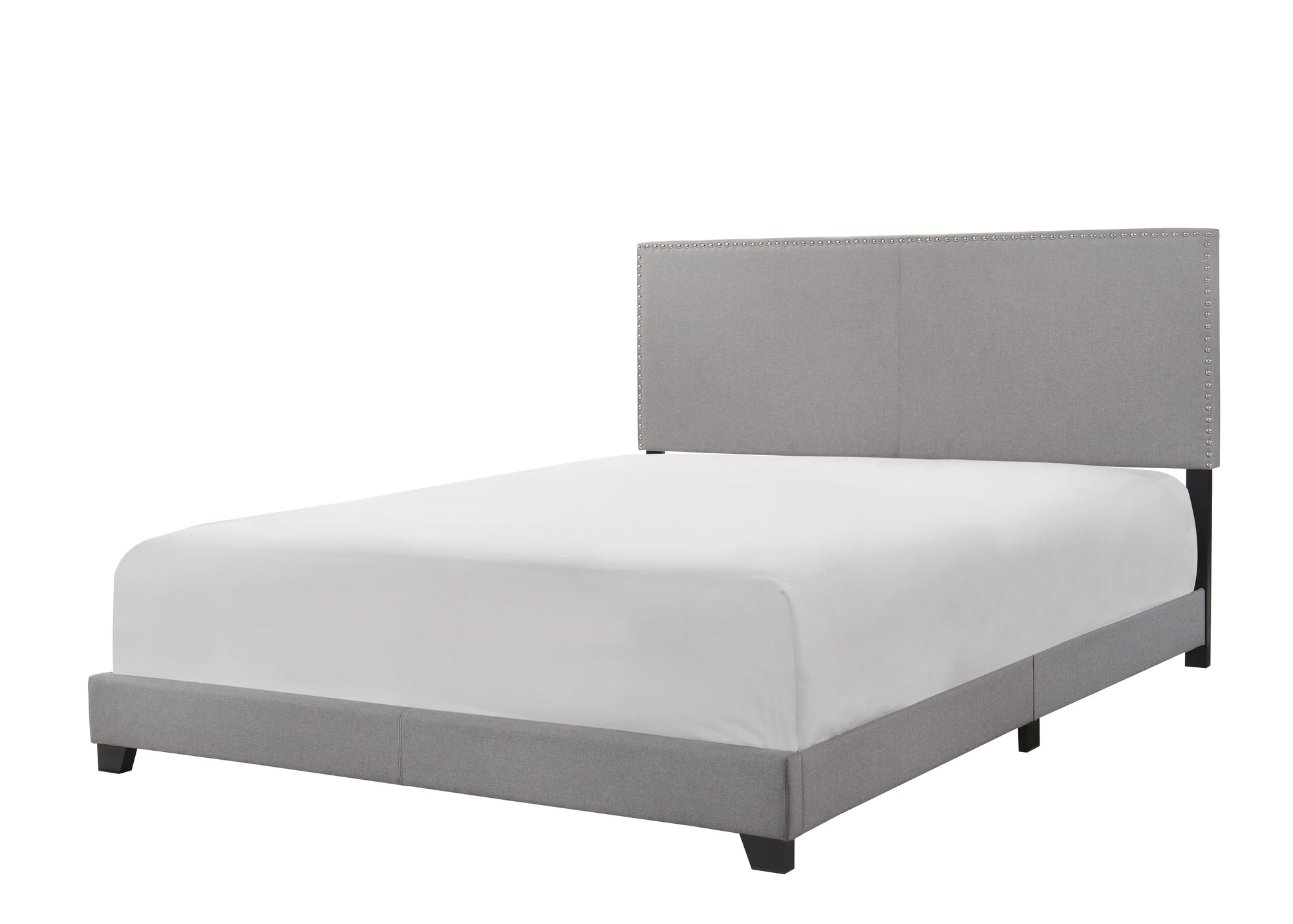 EDEN QUEEN BED - GREY