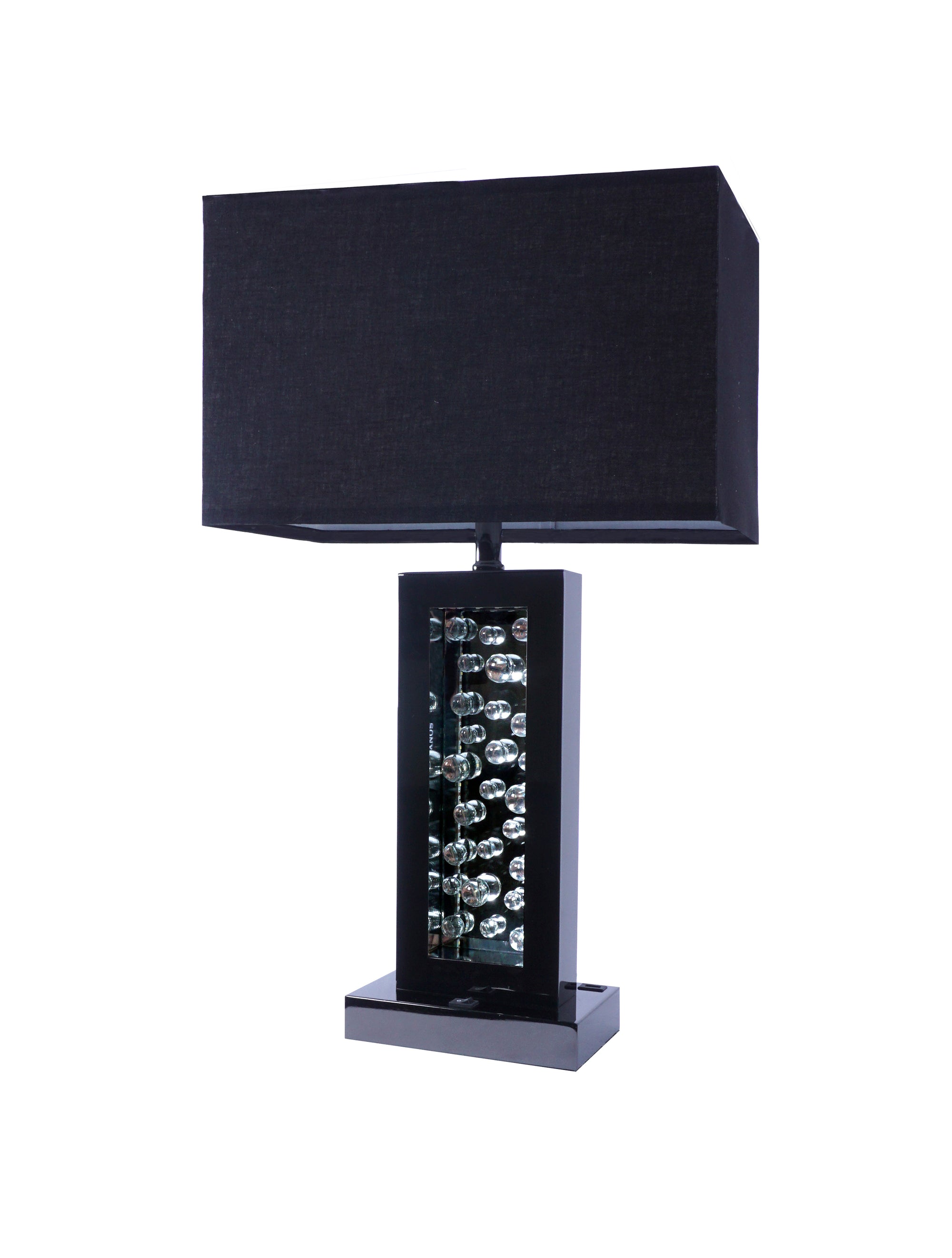 MONICA LAMP BLACK NICKEL - LED ACCENT