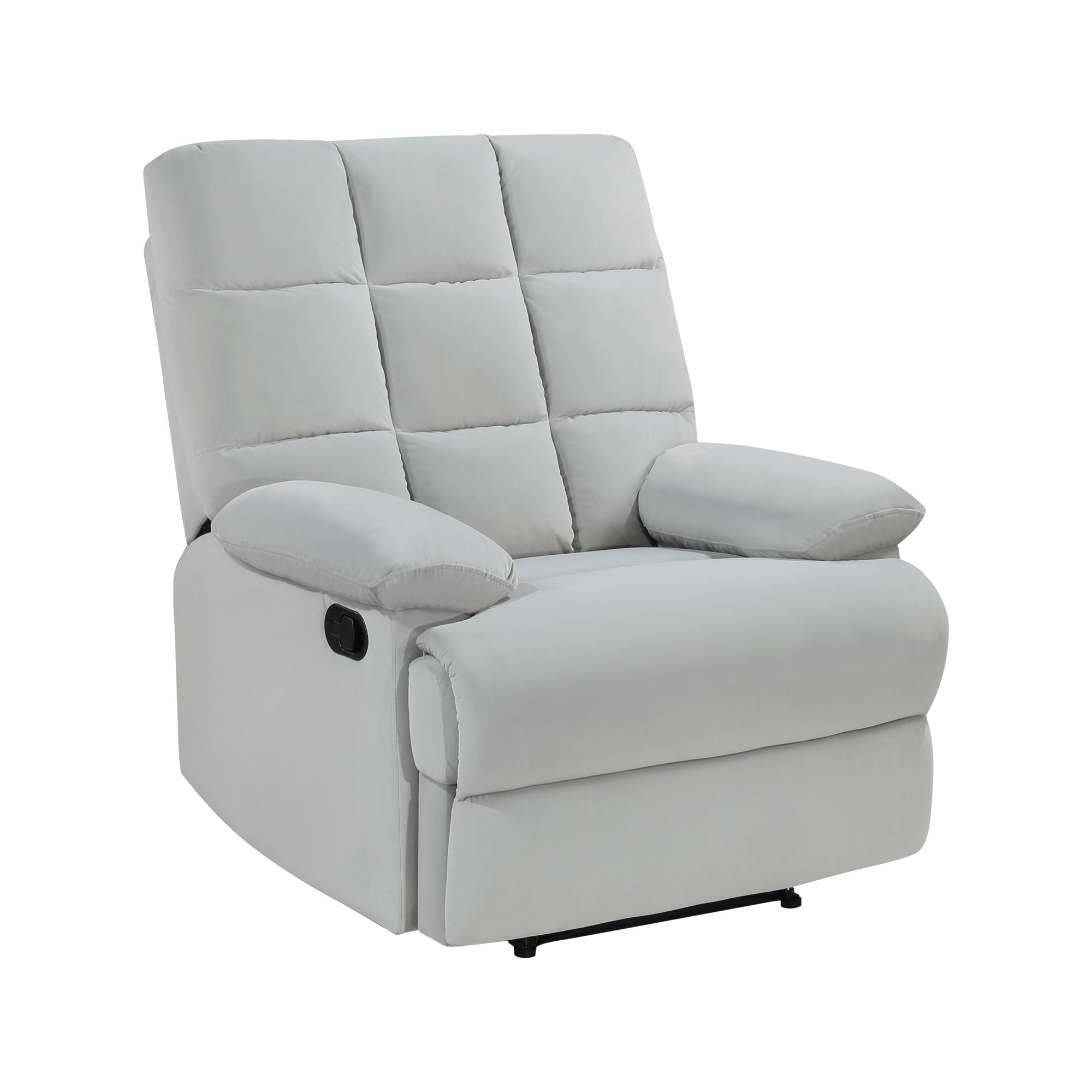 RECLININING CHAIR - LIGHT GREY