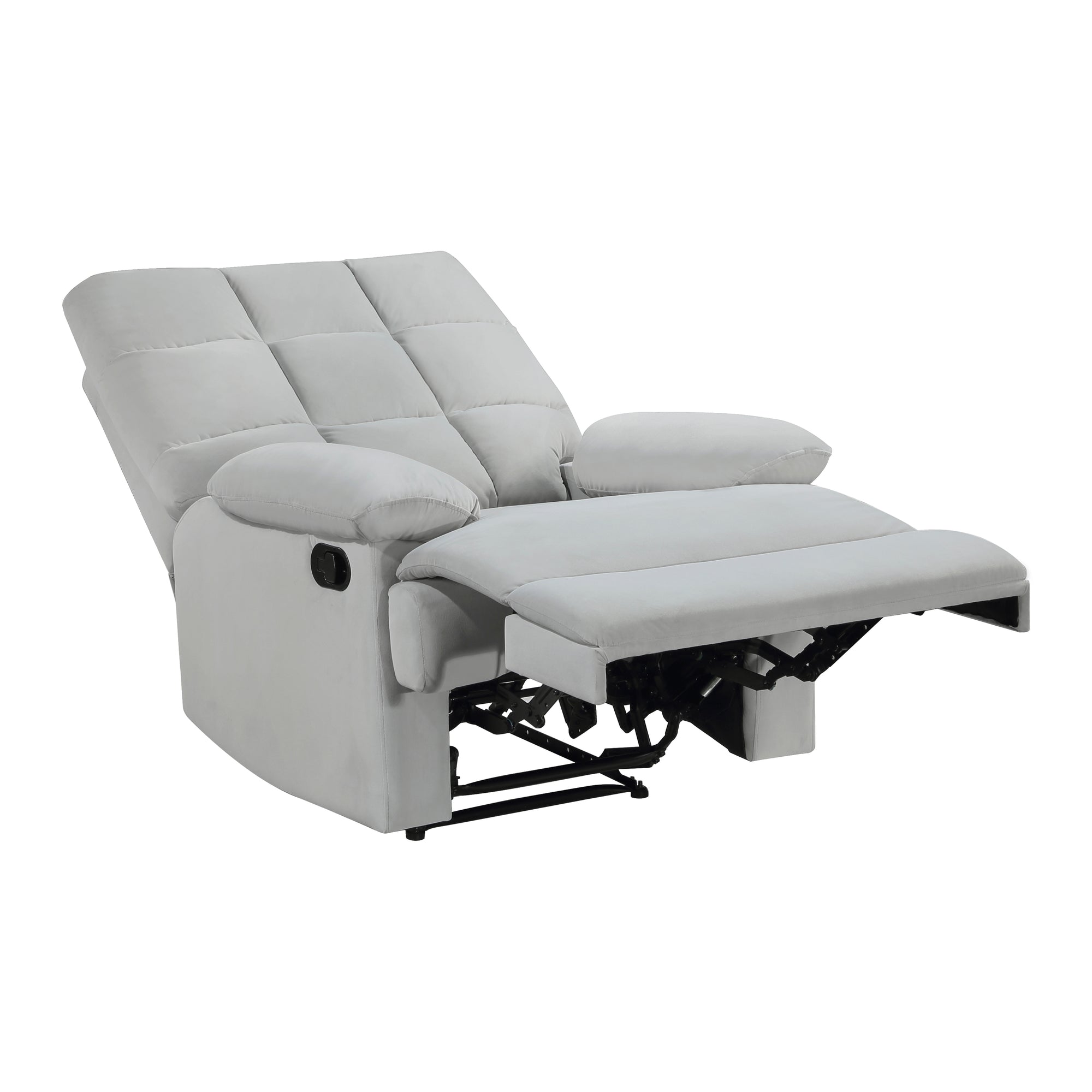 RECLININING CHAIR - LIGHT GREY