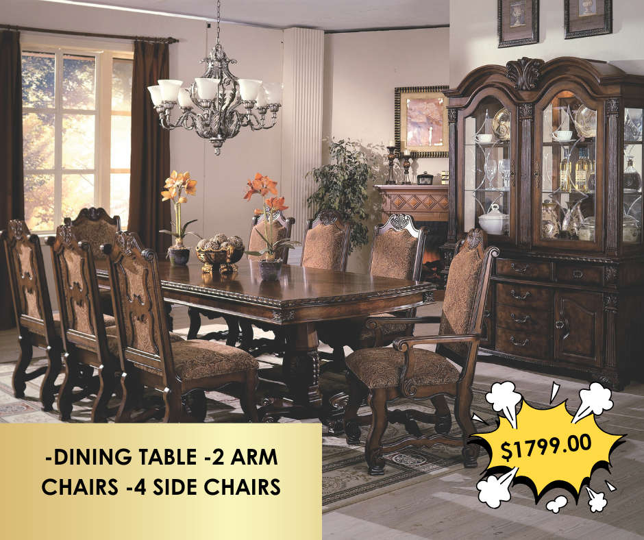 7PC NEO HERITAGE DINING SET