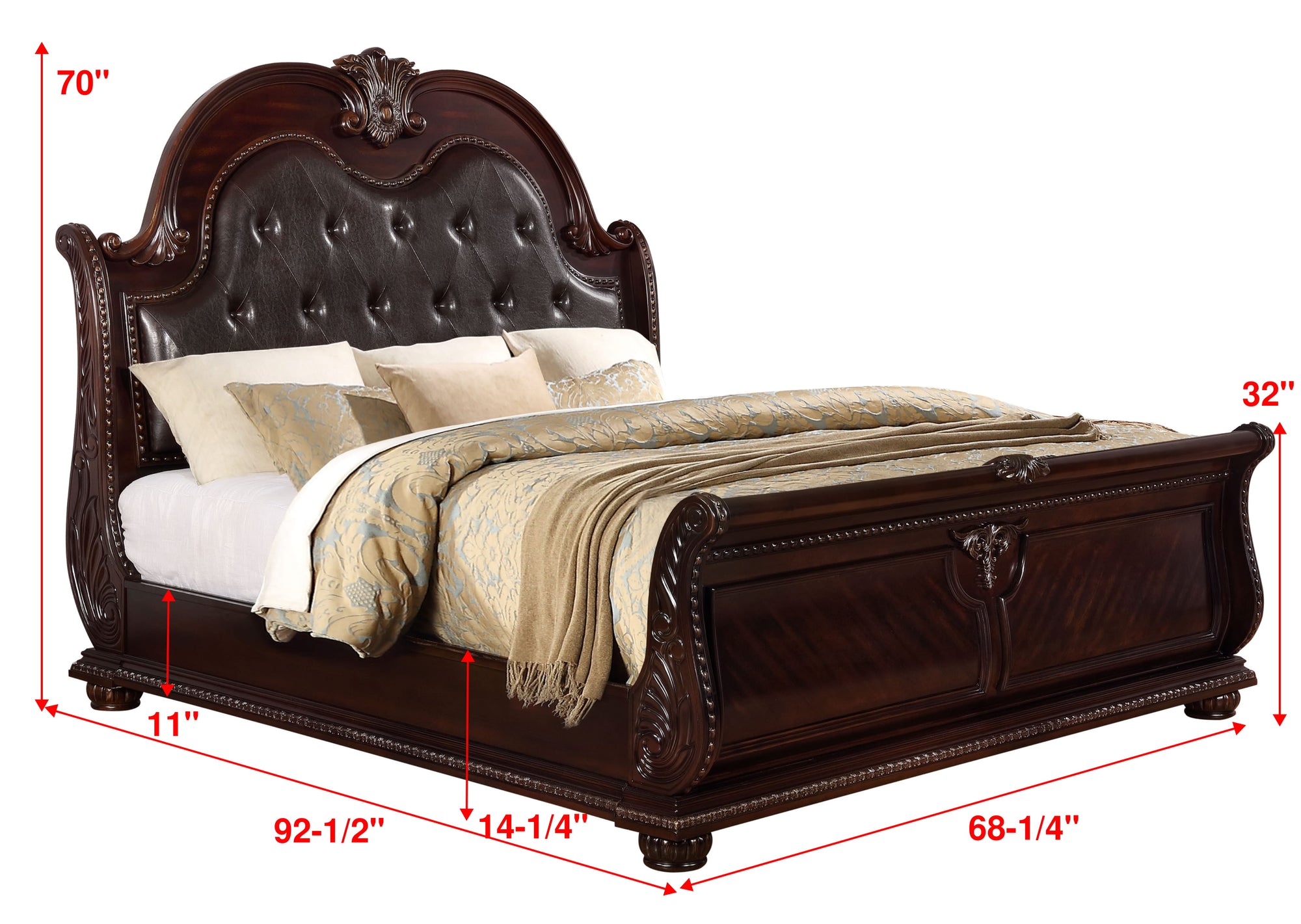 8PC STAMFORD KING BED SET