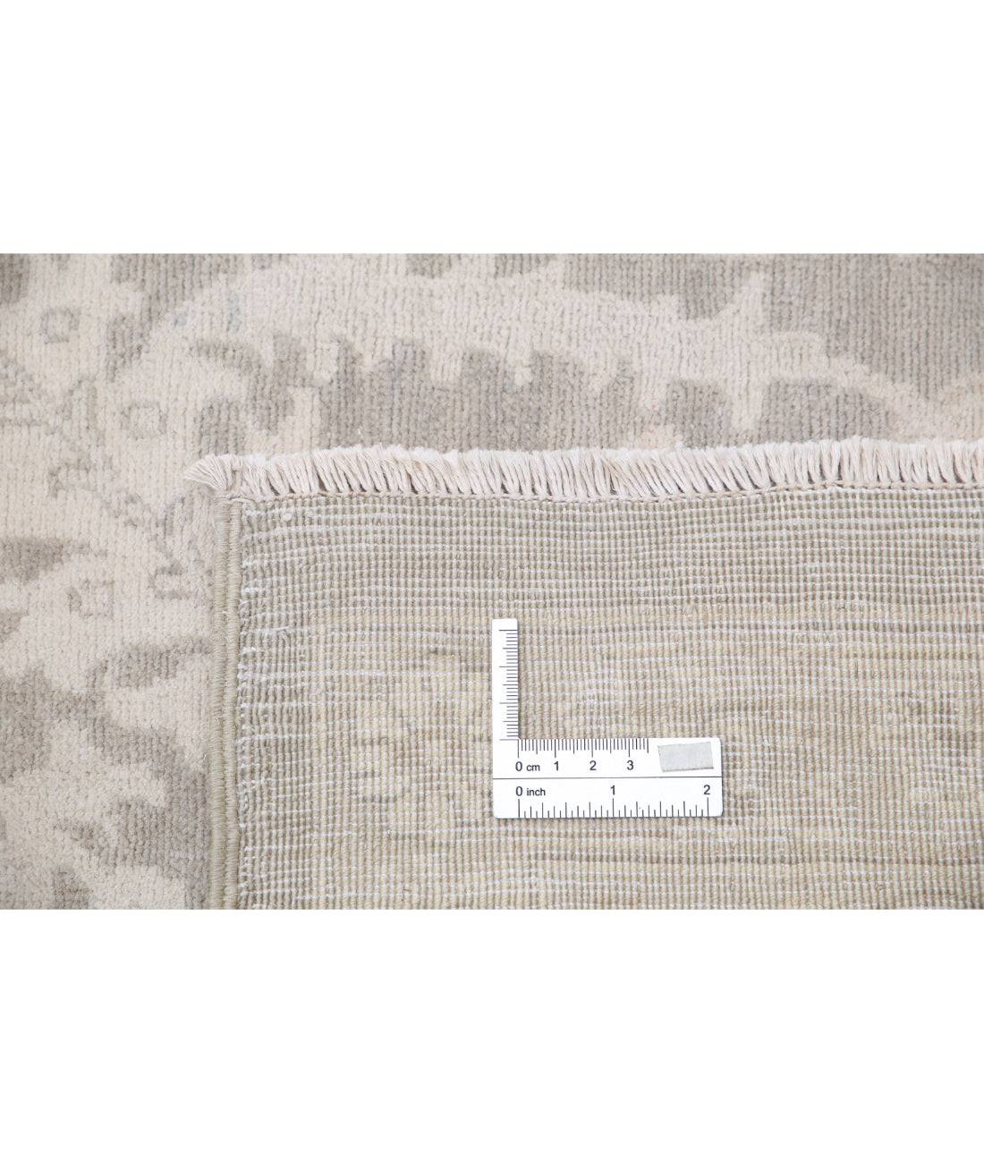 Hand Knotted Ariana Haji Jalili Wool Rug - 13'8'' x 21'3'' 13'8'' x 21'3'' (410 X 638) / Grey / Ivory