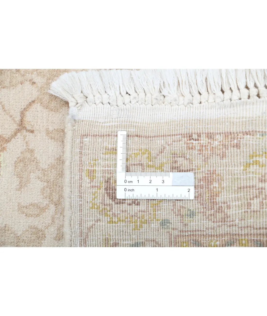 Hand Knotted Agra Kashan Wool Rug - 2'0'' x 4'1''