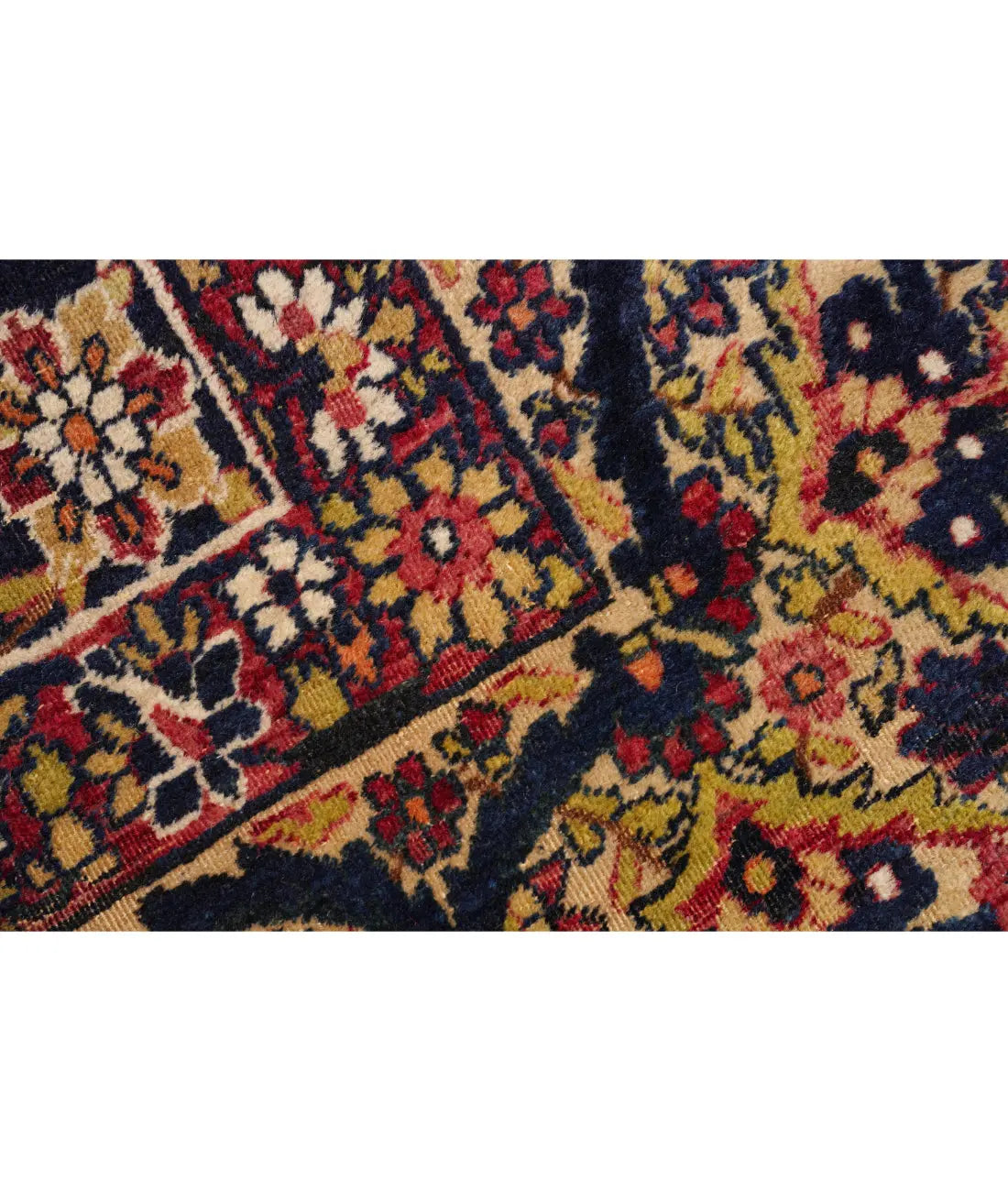 Hand Knotted Antique Masterpiece Persian Kermanshah Wool Rug - 11'0'' x 15'6'' Arteverk Arteverk Rugs