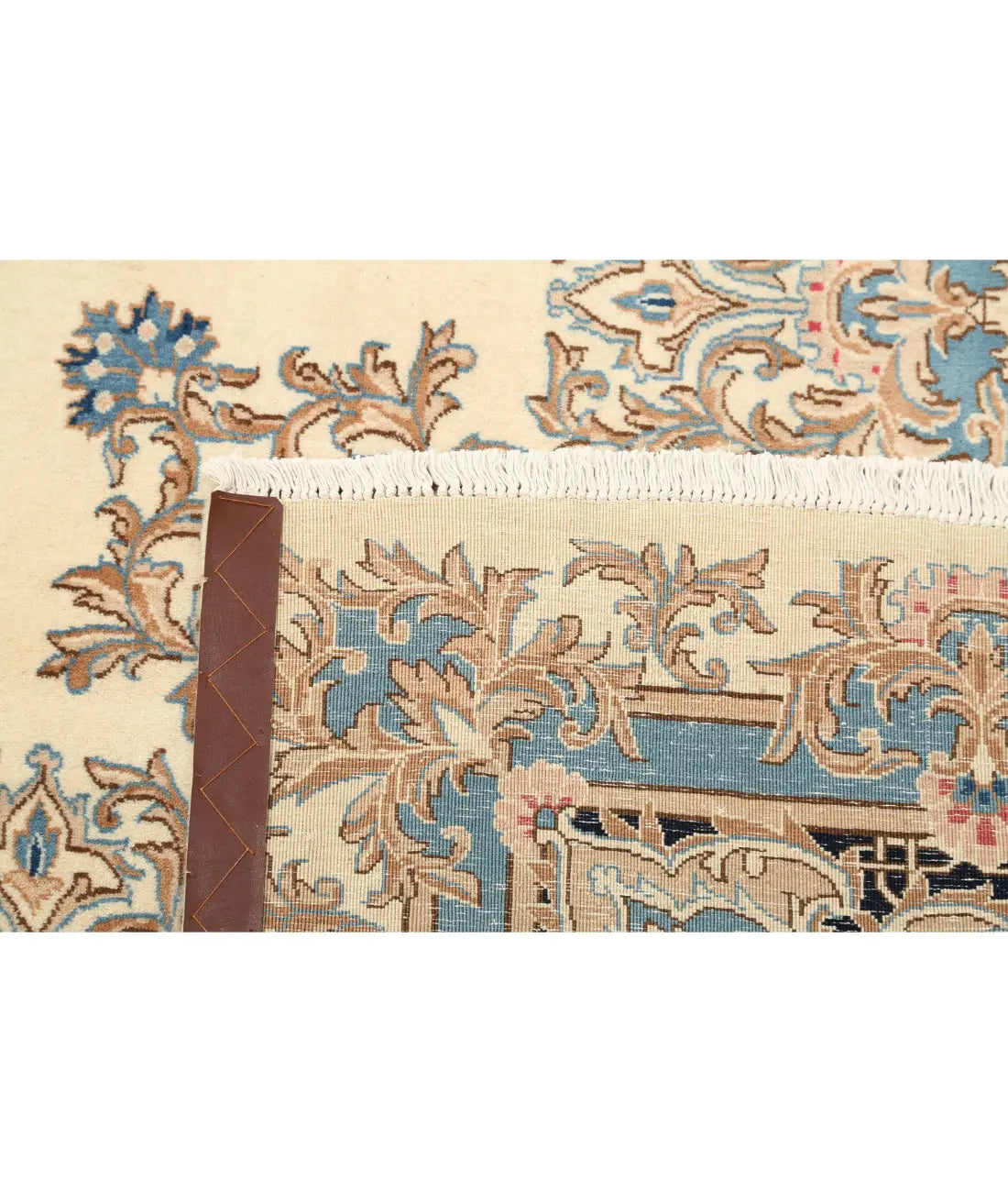 Hand Knotted Antique Persian Kerman Wool Rug - 9'11'' x 13'8'' - Arteverk Rugs Area rug