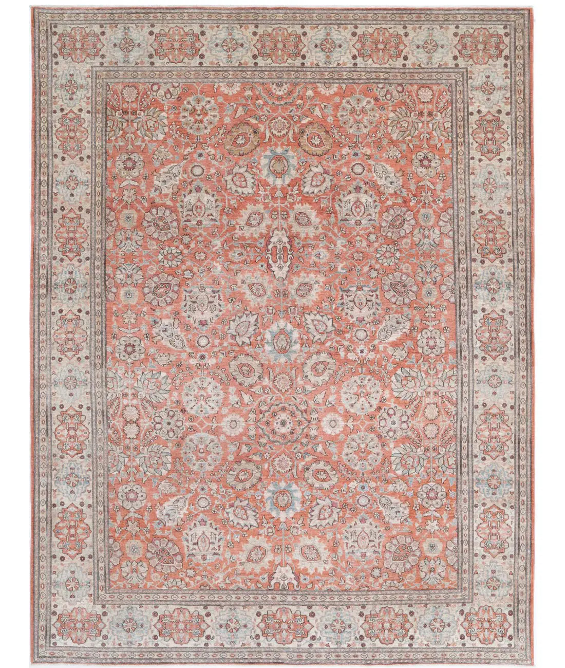 Hand Knotted Ariana Haji Jalili Wool Rug - 8&#39;10&#39;&#39; x 11&#39;7&#39;&#39;