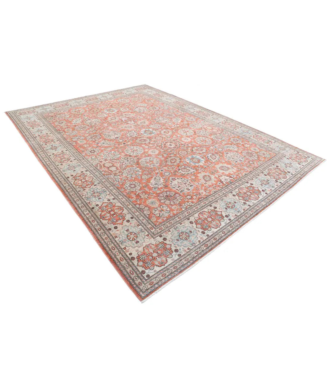 Hand Knotted Ariana Haji Jalili Wool Rug - 8'10'' x 11'7''