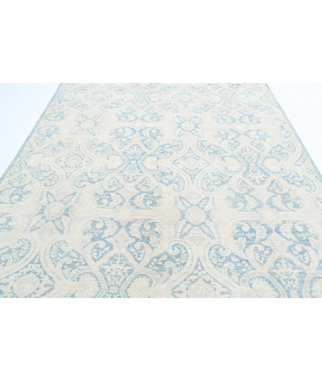 Hand Knotted Artemix Wool Rug - 7'10'' x 10'2''