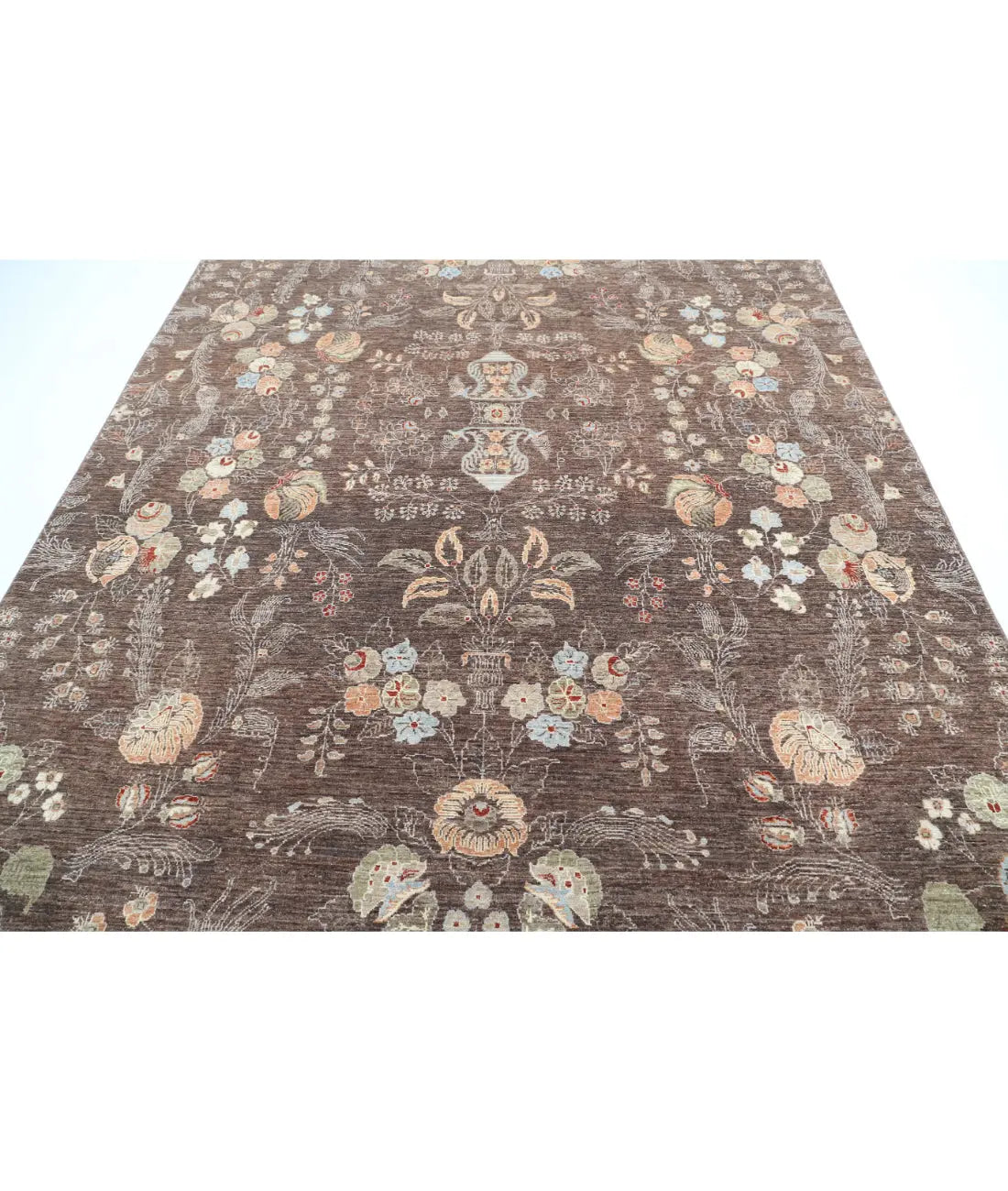 Hand Knotted Artemix Wool Rug - 7'10'' x 9'10''