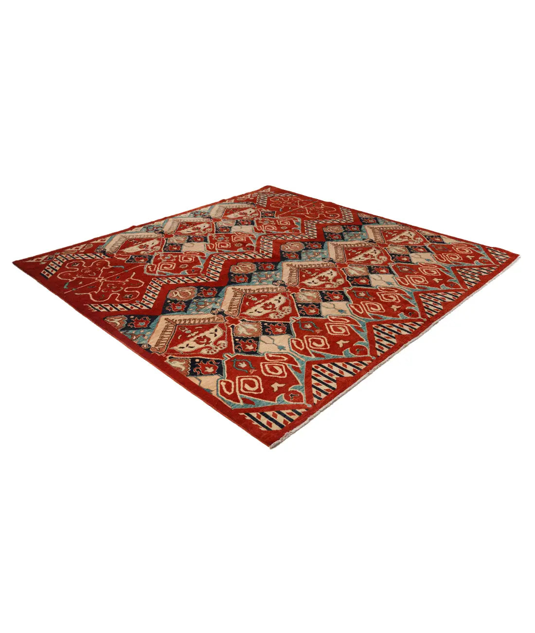 Hand Knotted Artemix Wool Rug - 8'1'' x 10'0'' Arteverk Arteverk Rugs