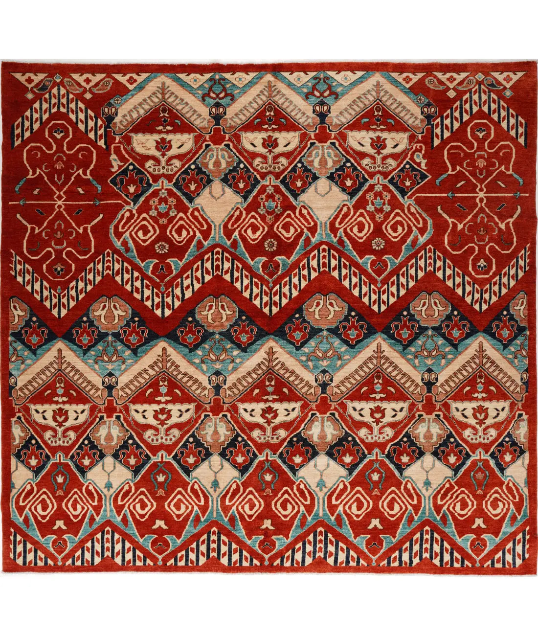 Hand Knotted Artemix Wool Rug - 8&#39;1&#39;&#39; x 10&#39;0&#39;&#39; Arteverk Arteverk Rugs