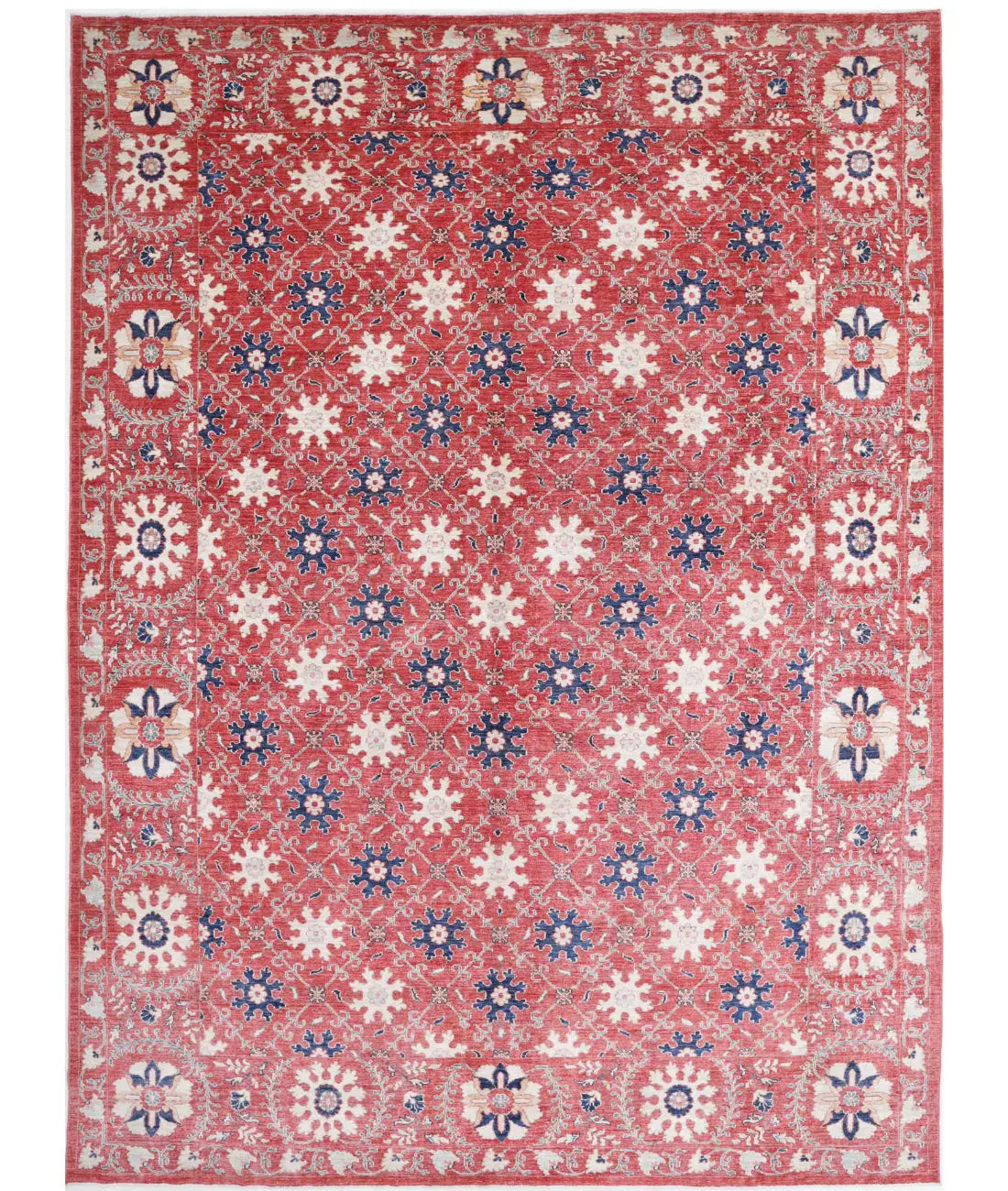 Hand Knotted Artemix Wool Rug - 8'5'' x 11'5''