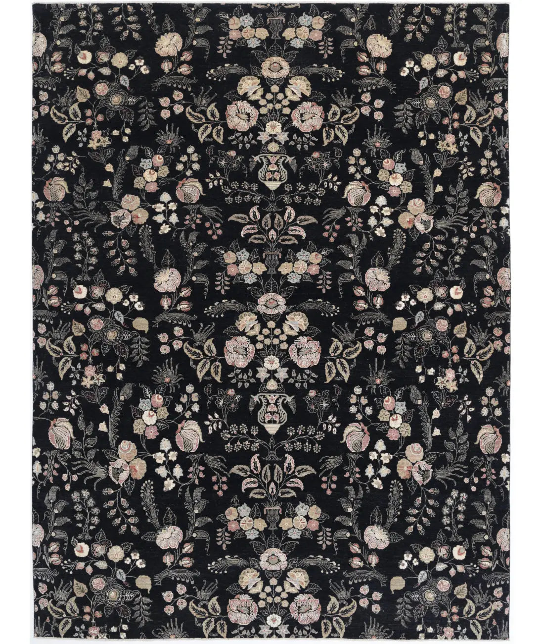 Hand Knotted Artemix Wool Rug - 9'8'' x 13'4''