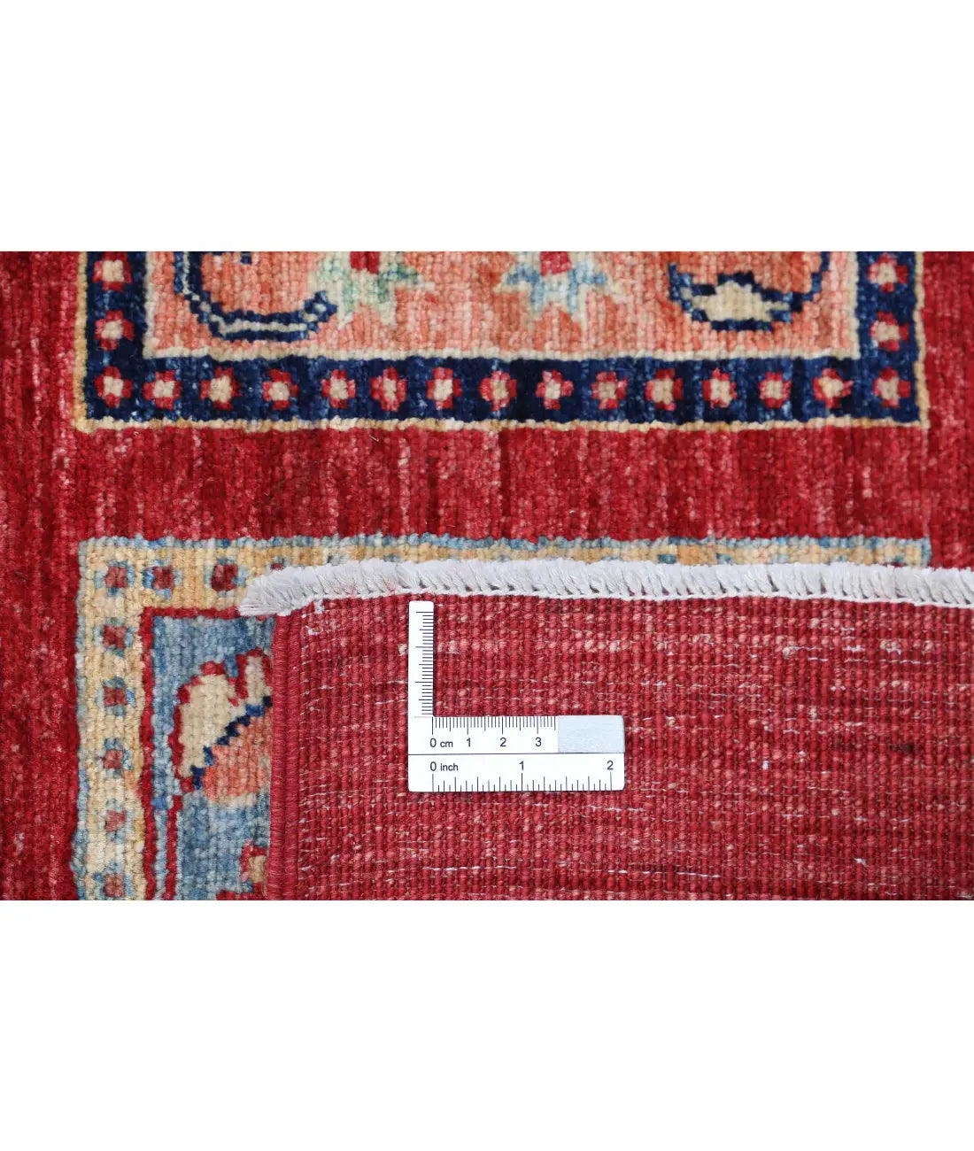 Hand Knotted Bakhtiari Wool Rug - 5'4'' x 8'0''