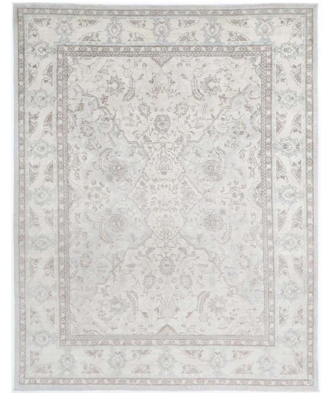 Hand Knotted Fine Ariana Polonaise Wool Rug - 7&#39;11&#39;&#39; x 10&#39;2&#39;&#39;