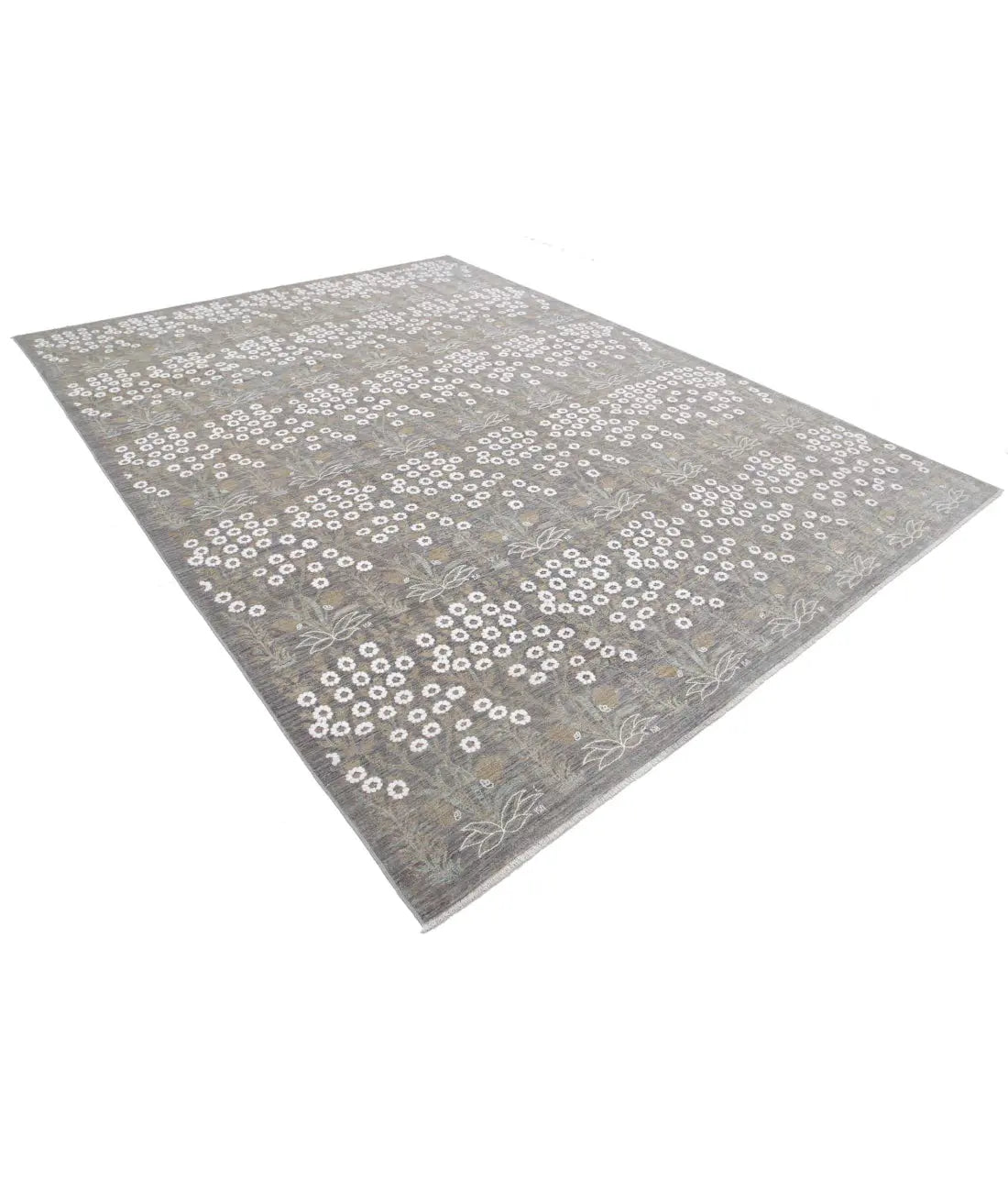 Hand Knotted Fine Artemix Wool Rug - 8'11'' x 11'8''