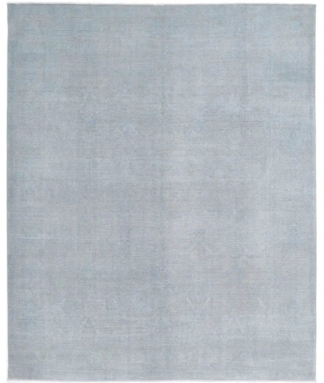 Hand Knotted Fine Overdye Wool Rug - 8&#39;0&#39;&#39; x 9&#39;10&#39;&#39; - Arteverk Rugs Area rug