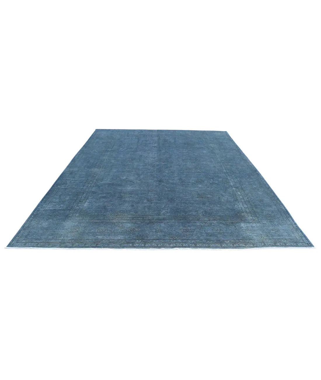 Hand Knotted Fine Overdye Wool Rug - 8'11'' x 11'6''