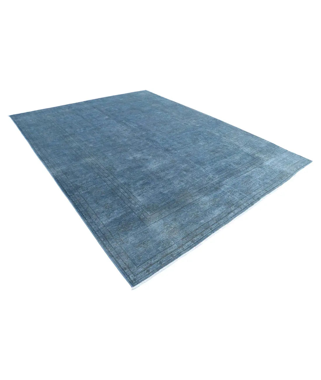 Hand Knotted Fine Overdye Wool Rug - 8'11'' x 11'6''